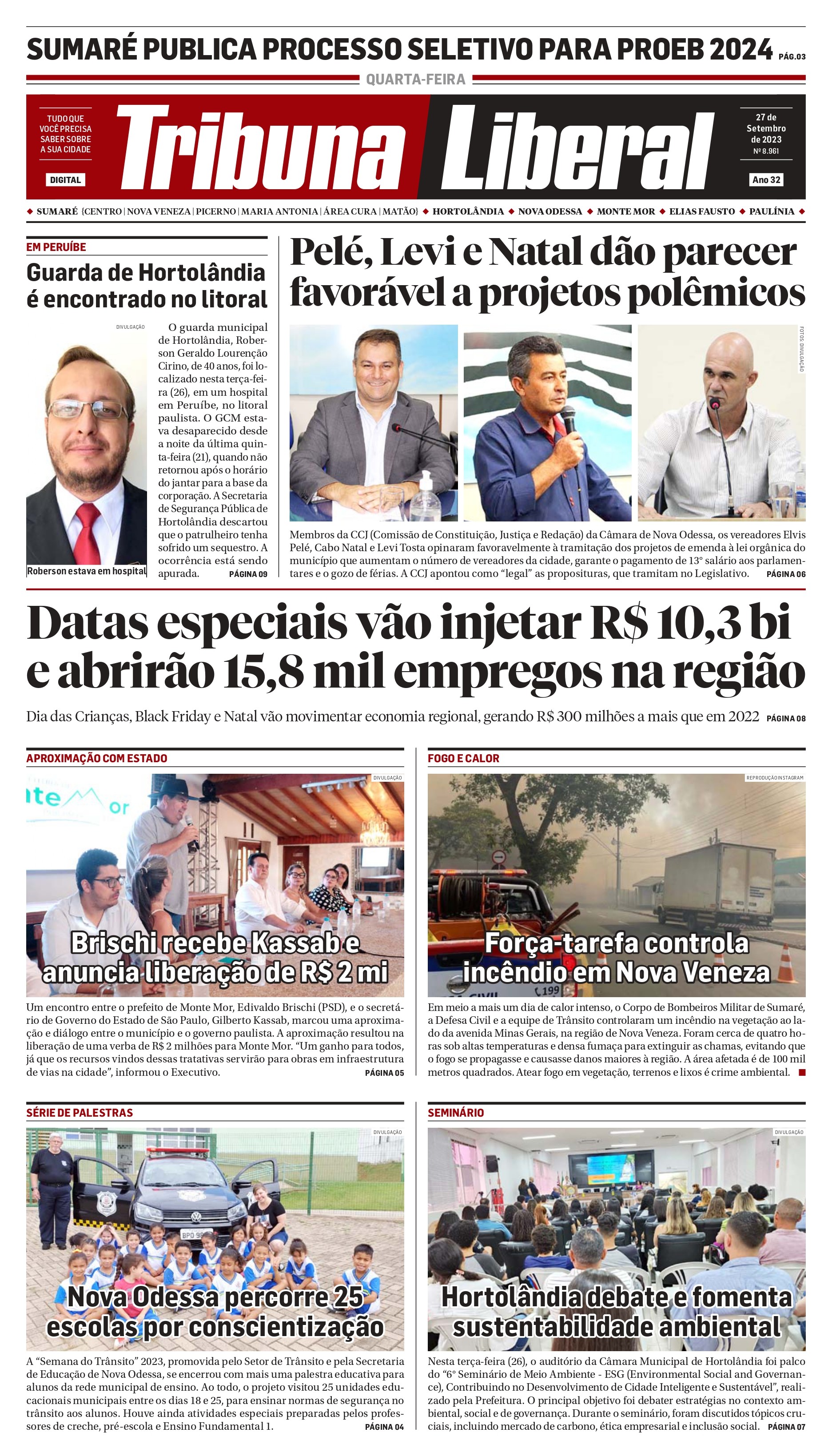 Edição de Quarta-Feira - 27-09-2023