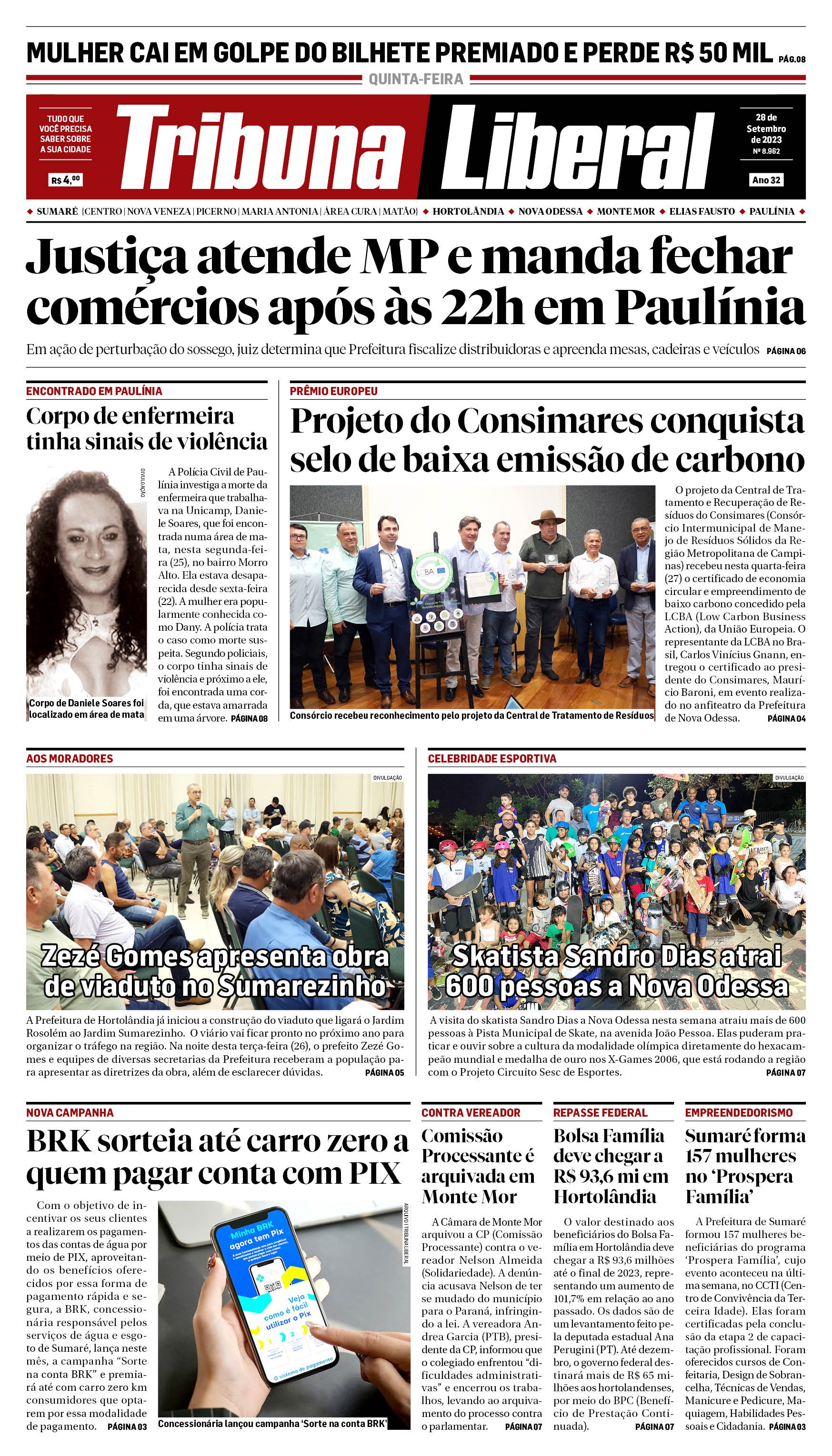 Edição de Quinta-Feira - 28-09-2023