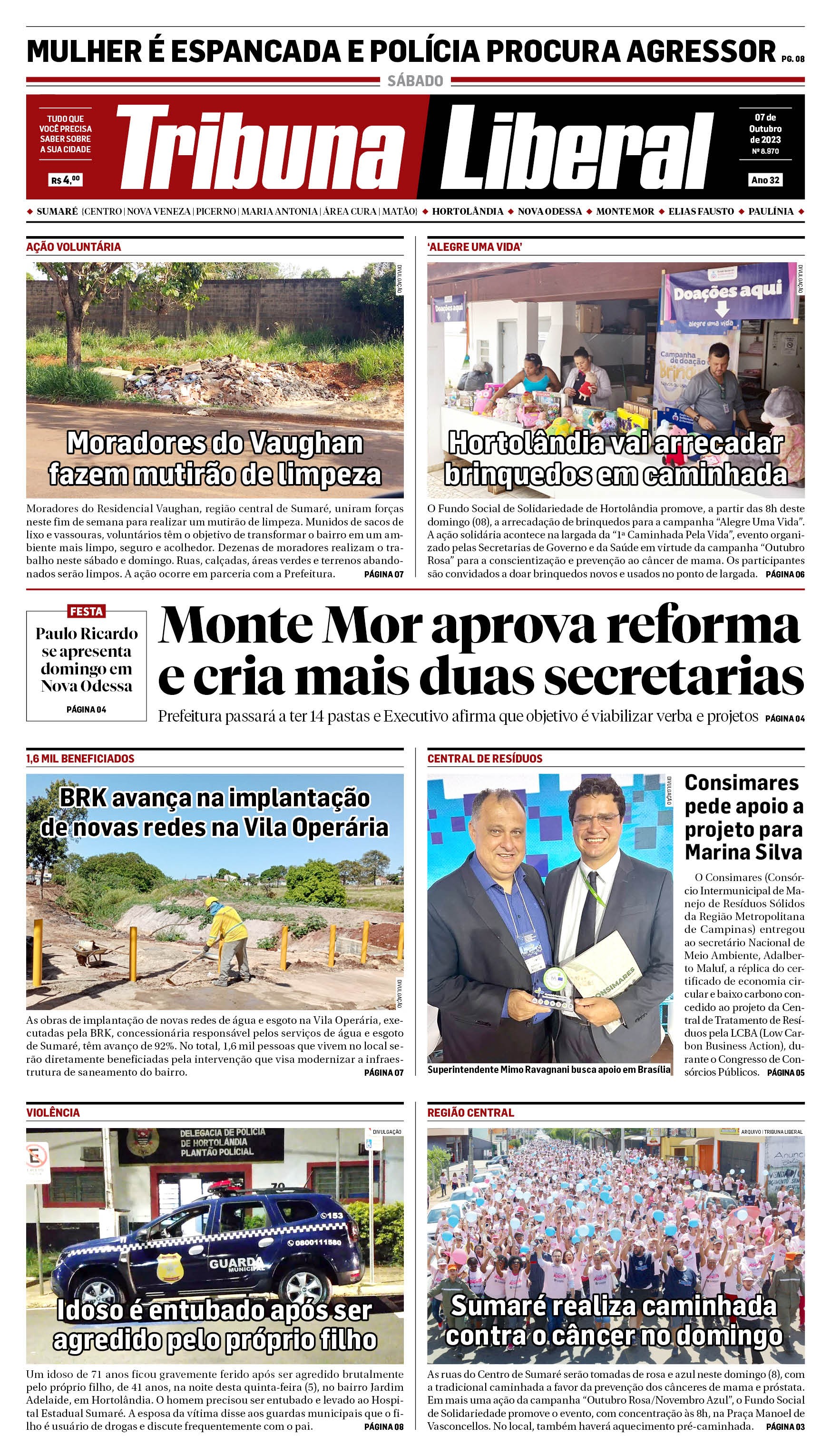 Edição de Sábado - 07 - 10 - 2023