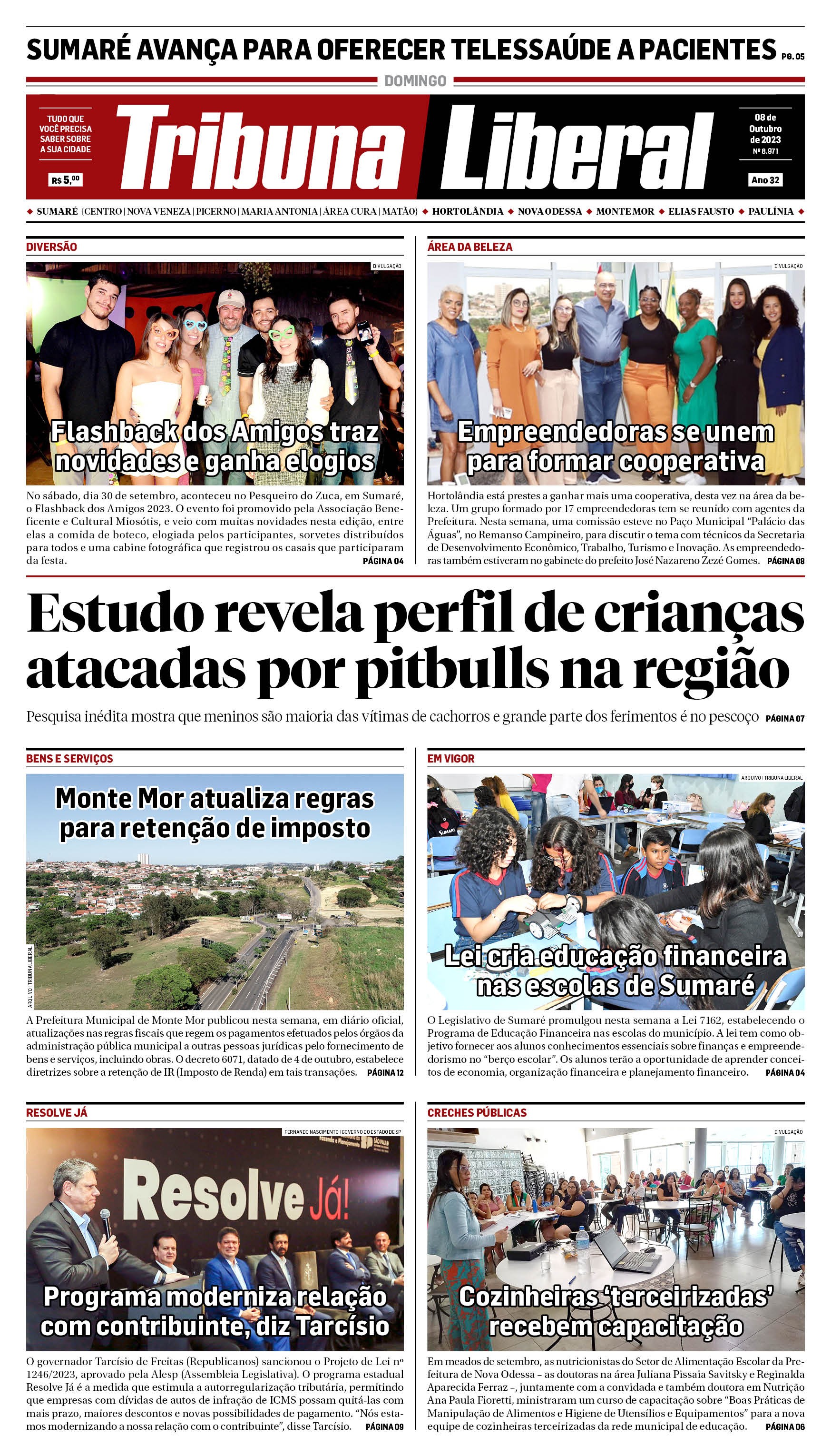 Edição de Domingo - 08-10-2023