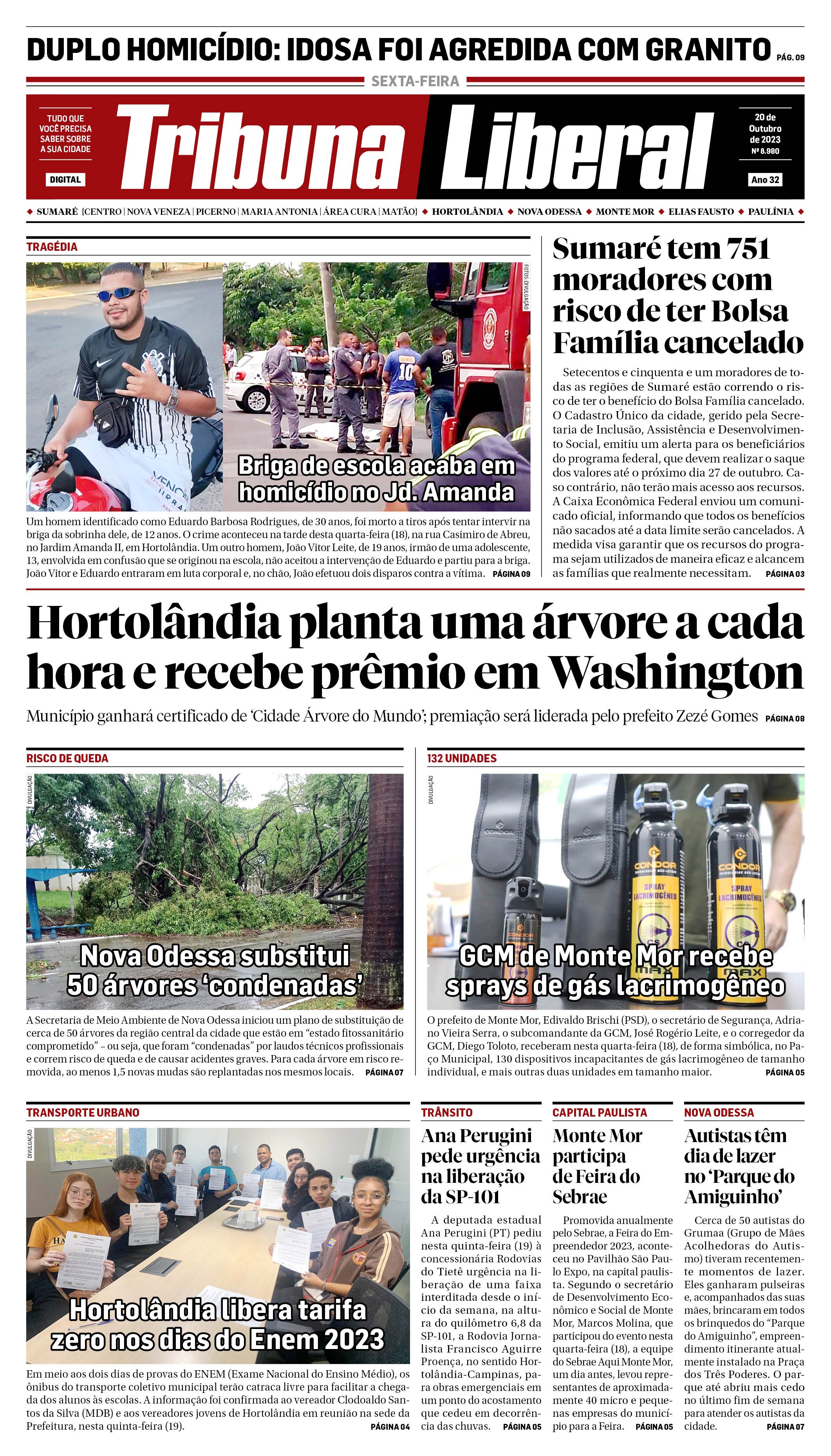 Edição de Sexta-Feira - 20-10-2023