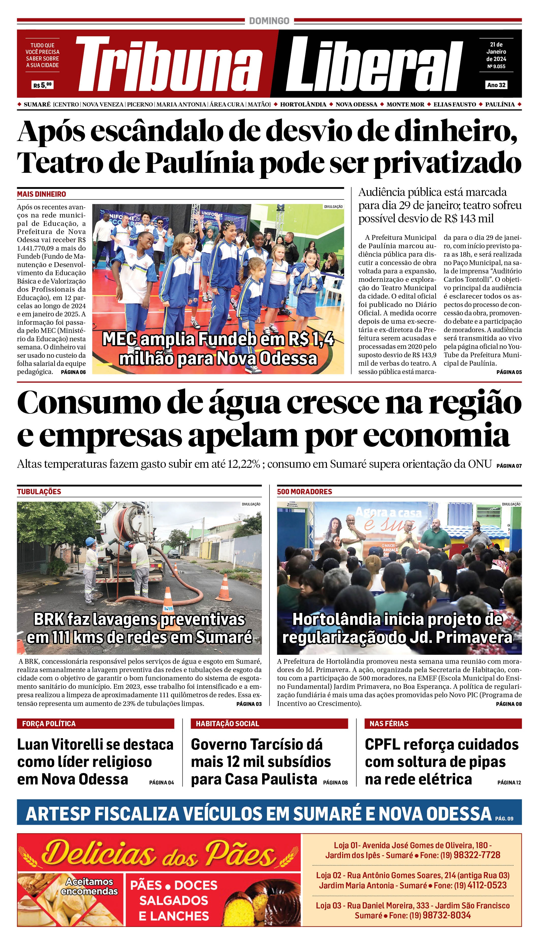 Edição de Domingo - 21-01-2024