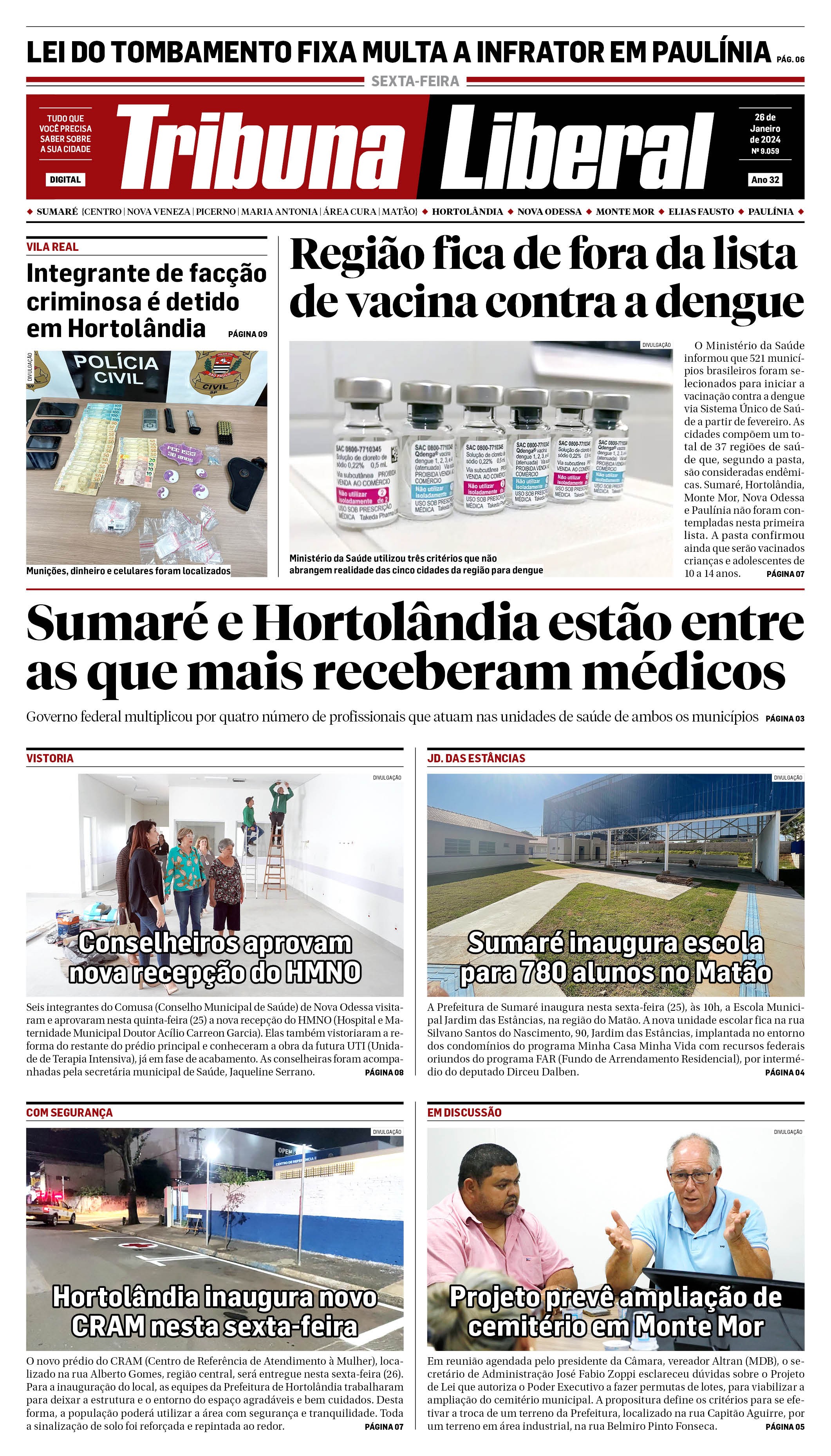 Edição de Sexta-Feira - 26-01-2024