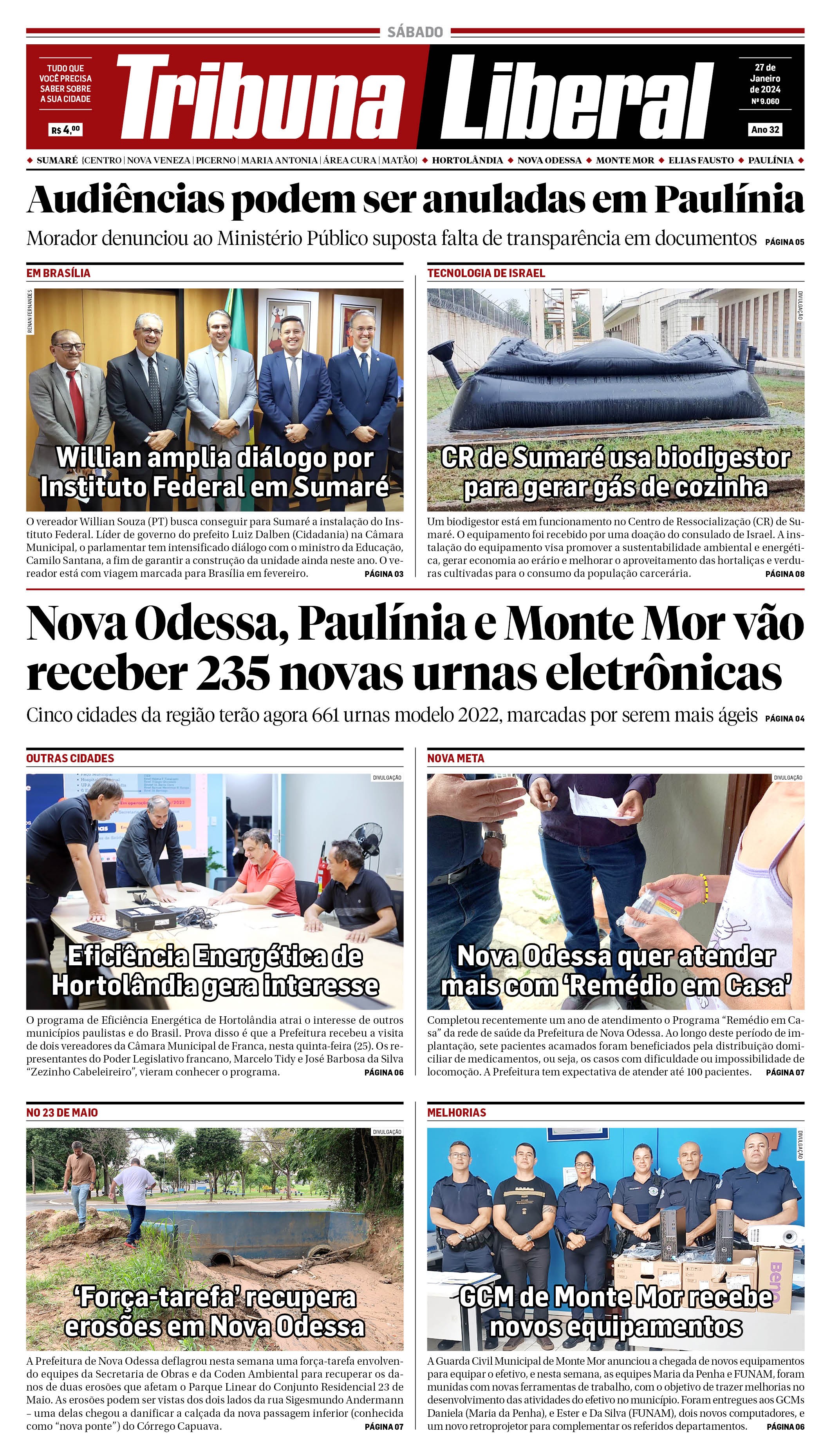 Edição de Sábado - 27-01-2024