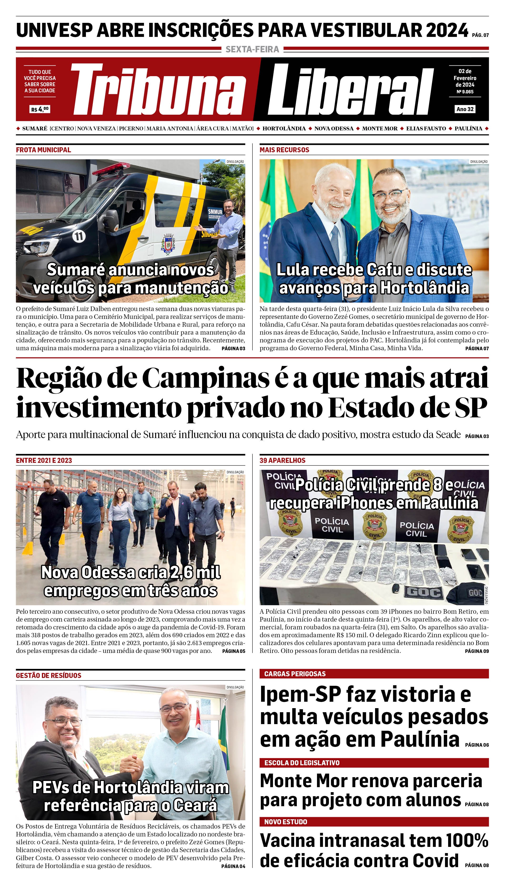 Edição de Sexta-Feira - 02-02-2024