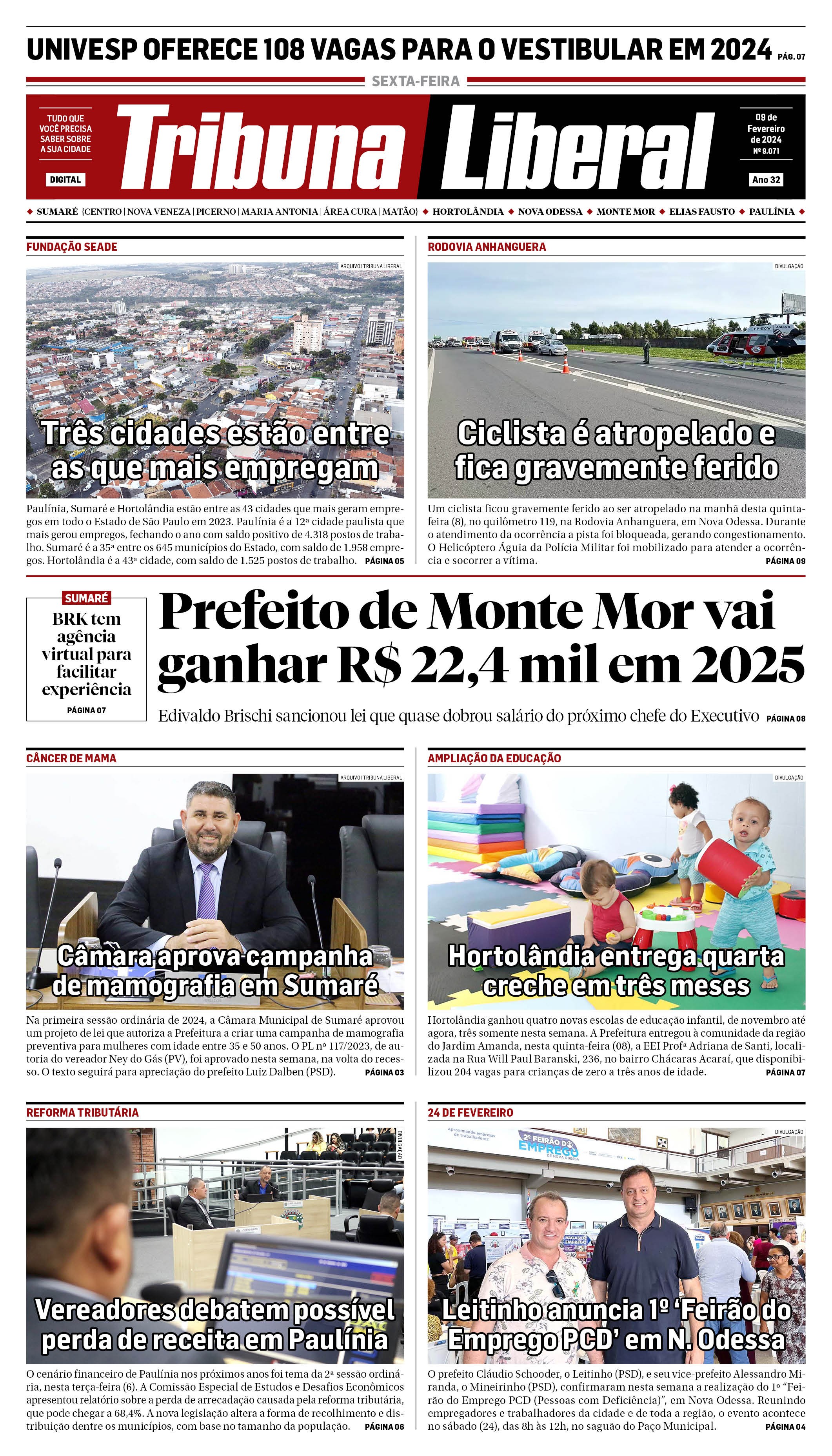 Edição de Sexta-Feira - 09-02-2024