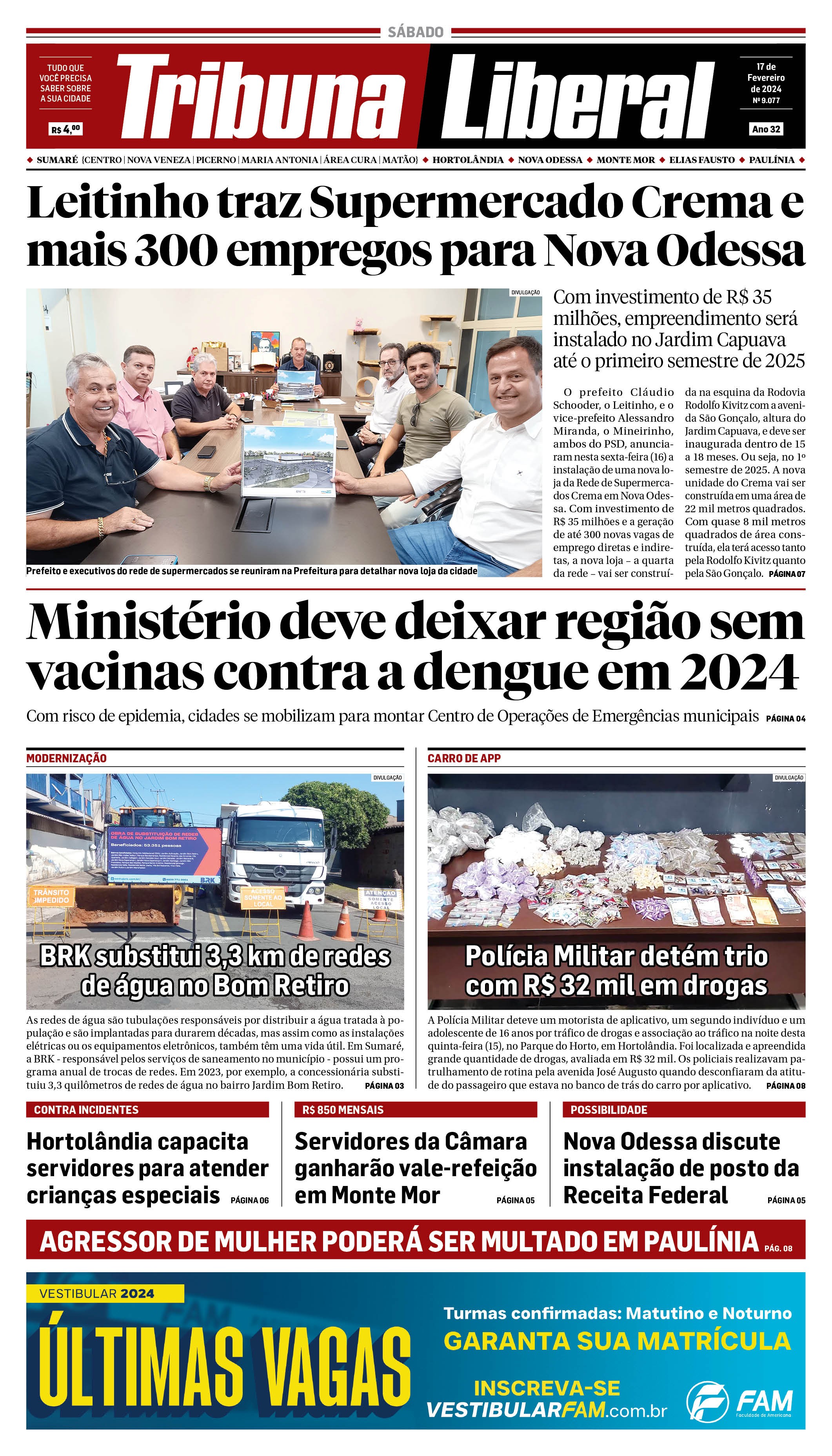 Edição de Sábado - 17-02-2024