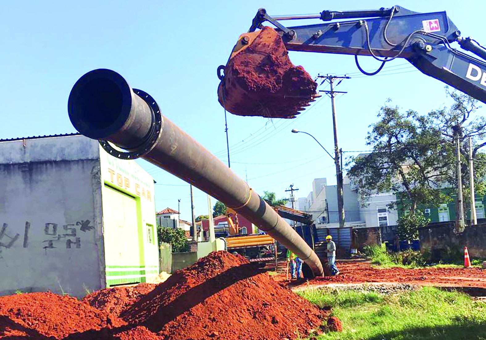 Obra em adutora deve causar oscilação no abastecimento de água em Sumaré