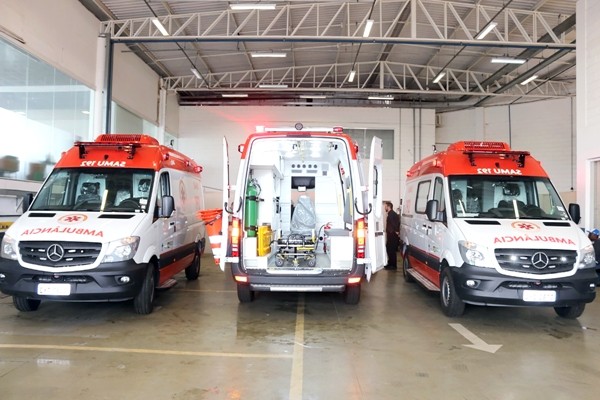 Sumaré marca entrega das sedes do Samu e Central de Ambulâncias