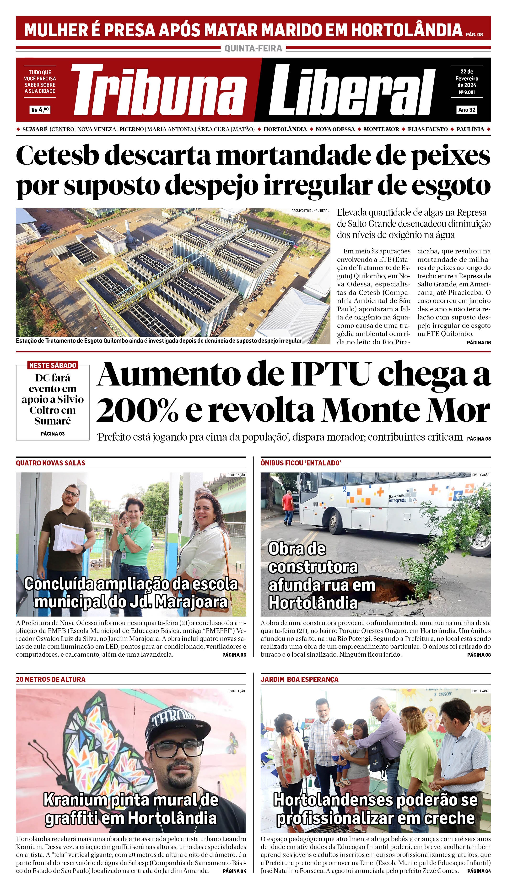 Edição de Quita-Feira - 22-02-2024