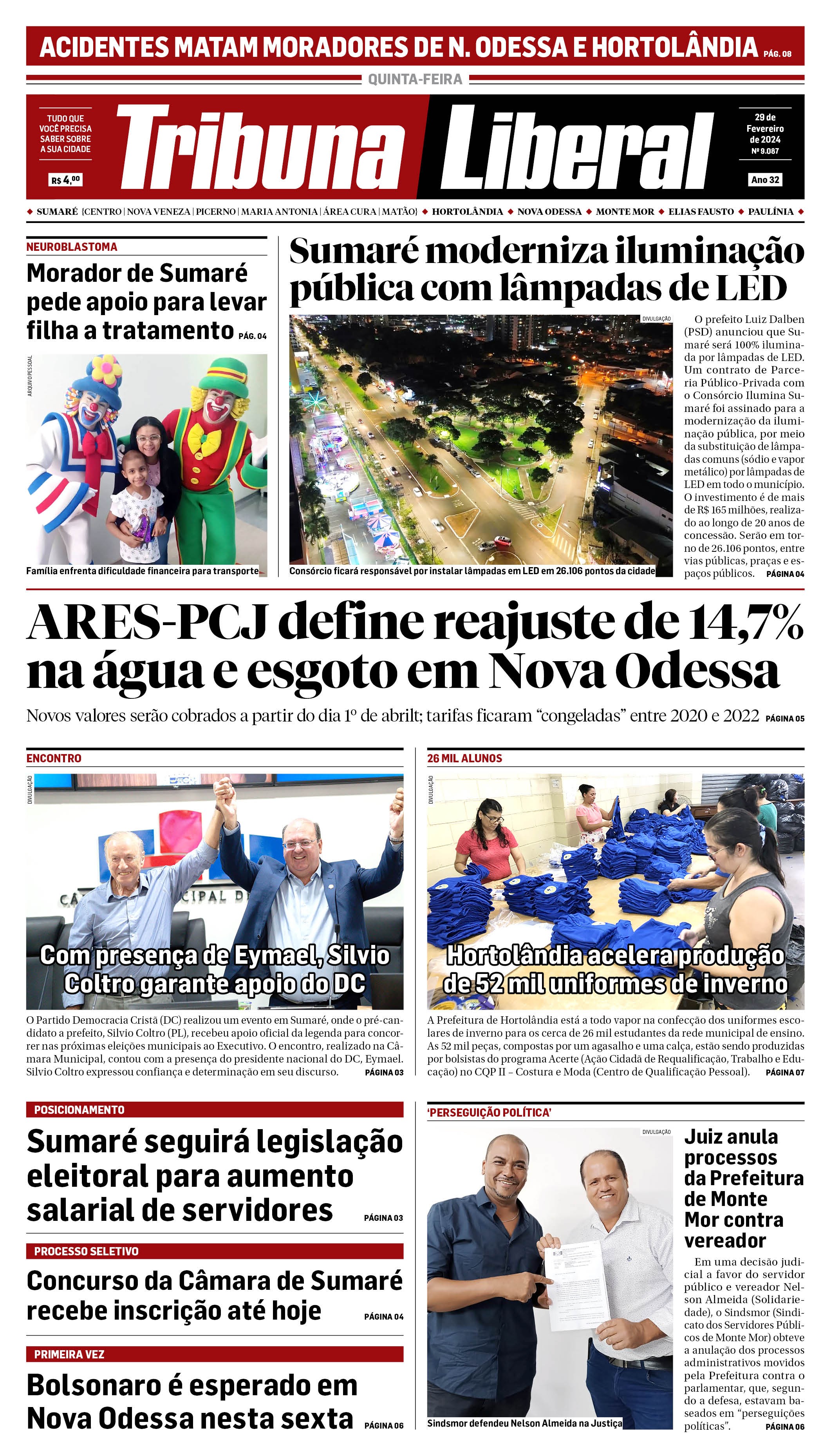 Edição de Quita-Feira - 29-02-2024