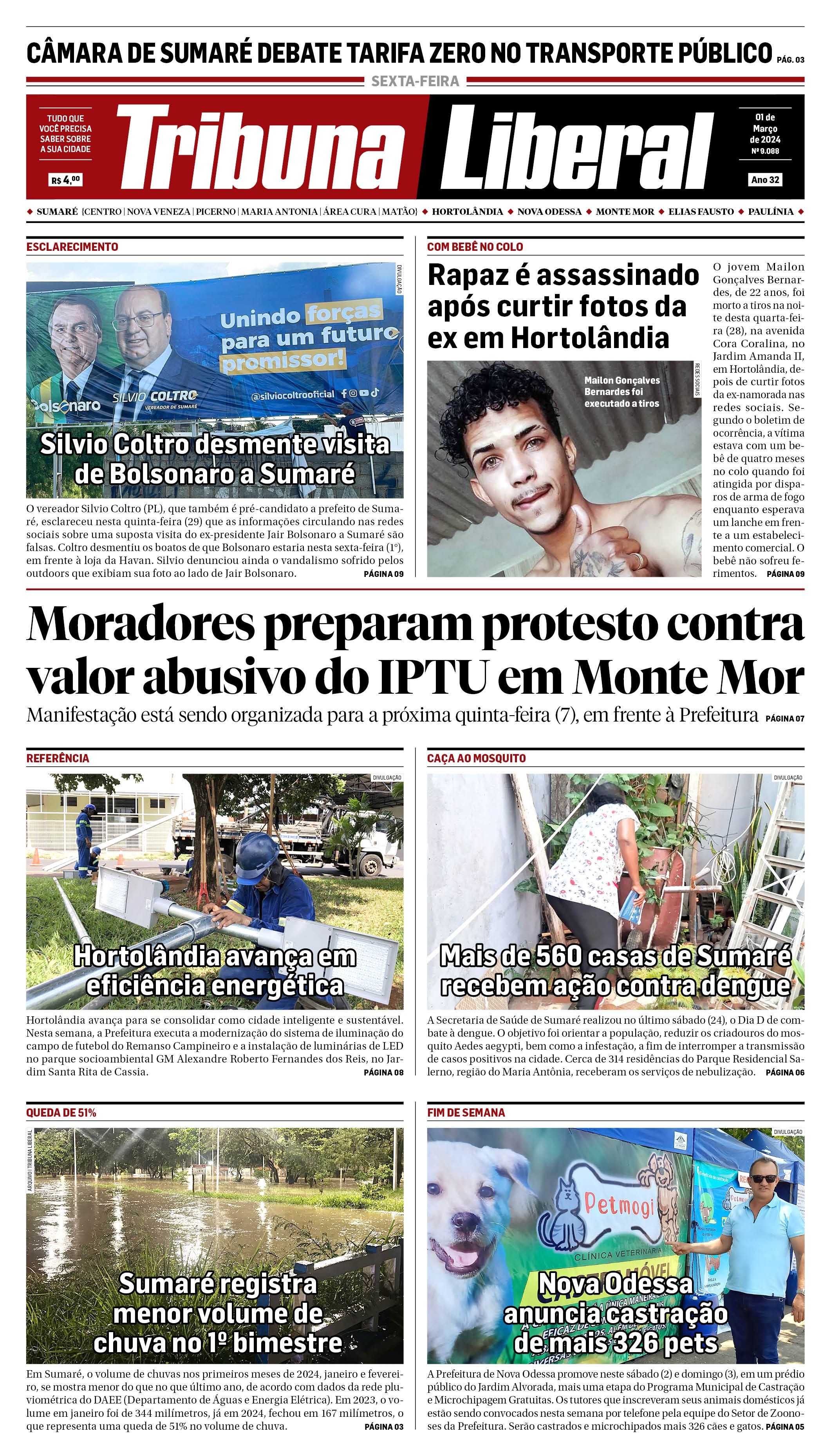 Edição de Sexta-Feira - 01-03-2024