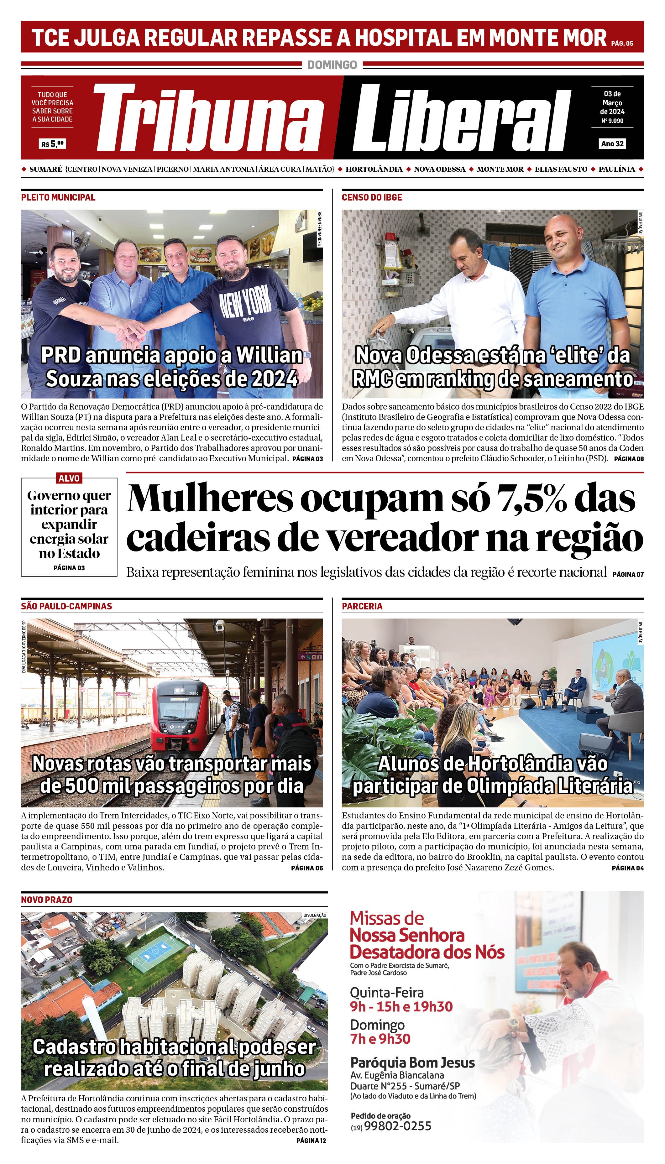 Edição de Domingo - 03-03-2024