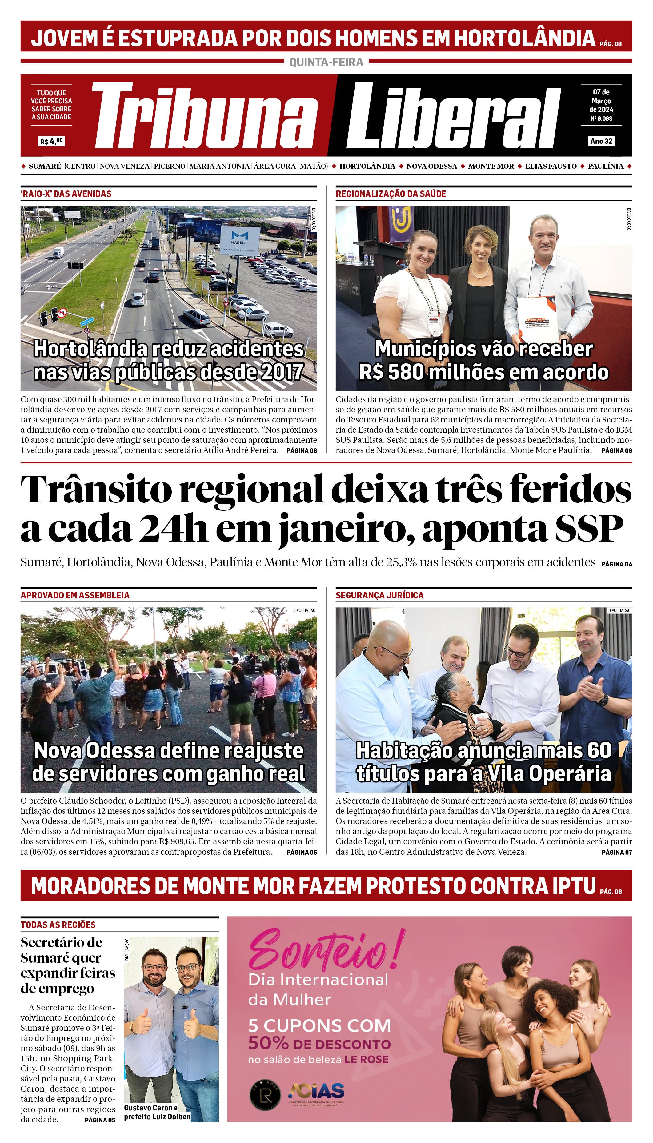 Edição de Quinta-Feira - 07-03-2024