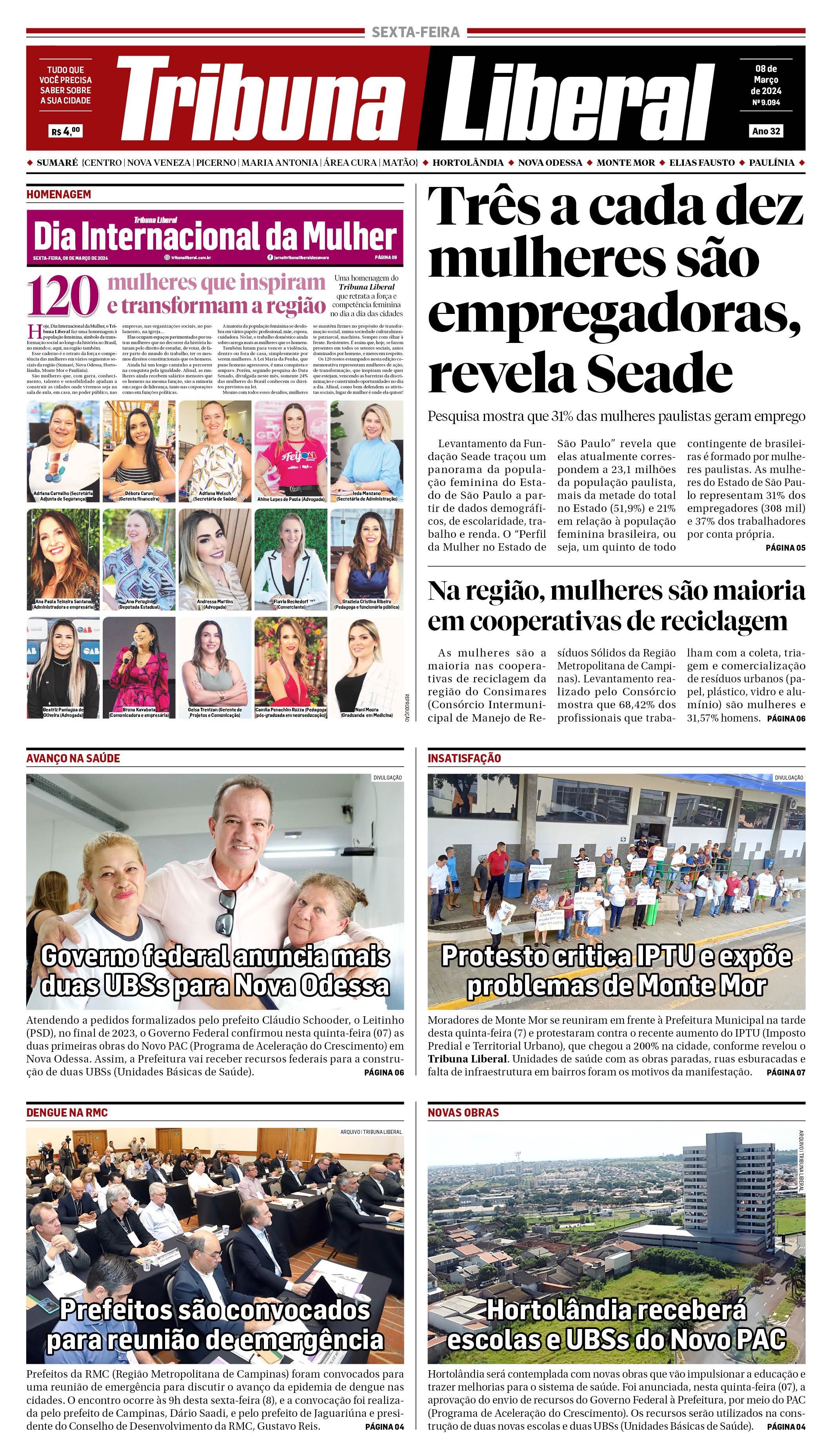 Edição de Sexta-Feira - 08-03-2024