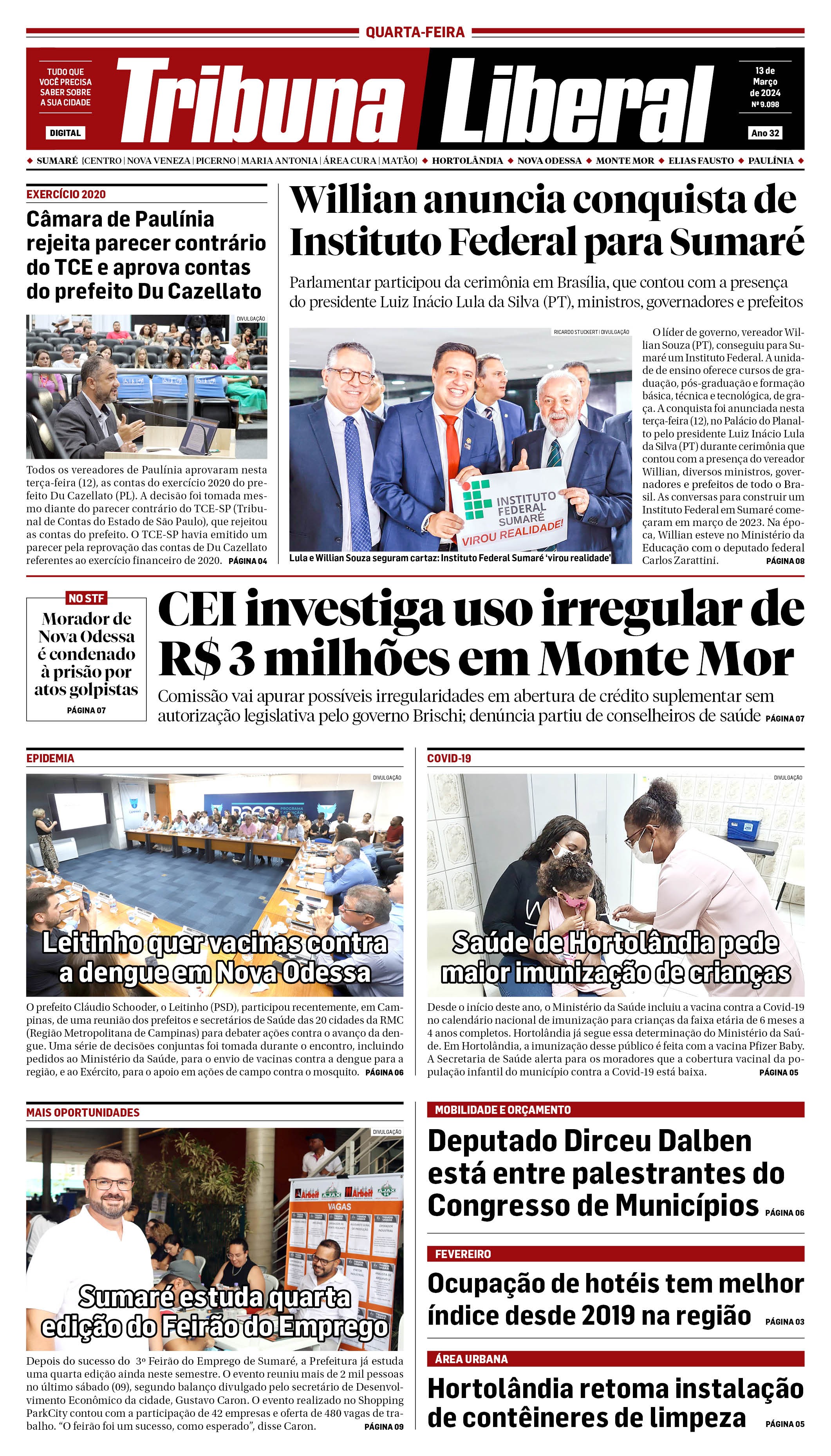 Edição de Quarta-Feira - 13-03-2024