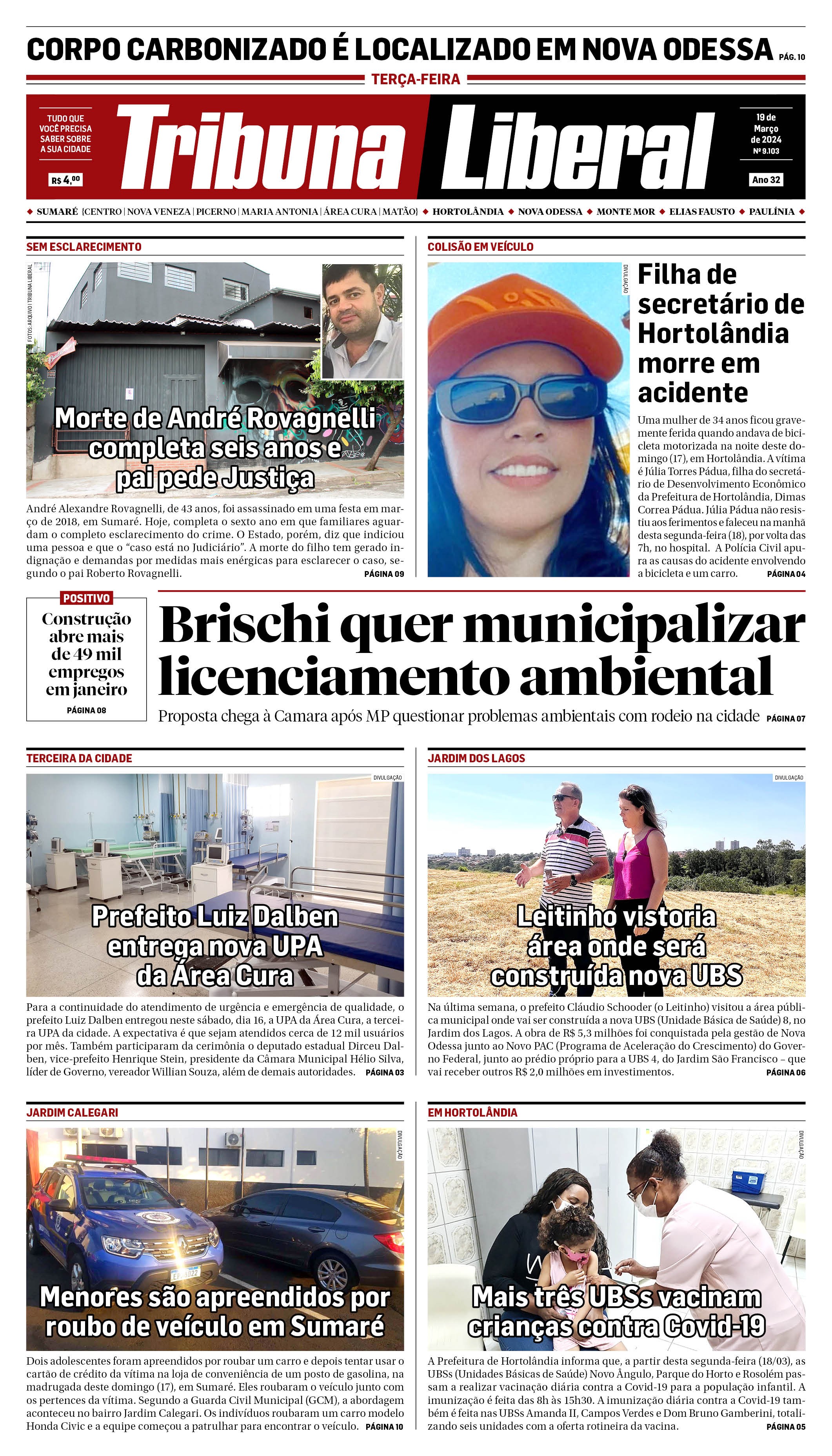 Edição de Terça-Feira - 19-03-2024