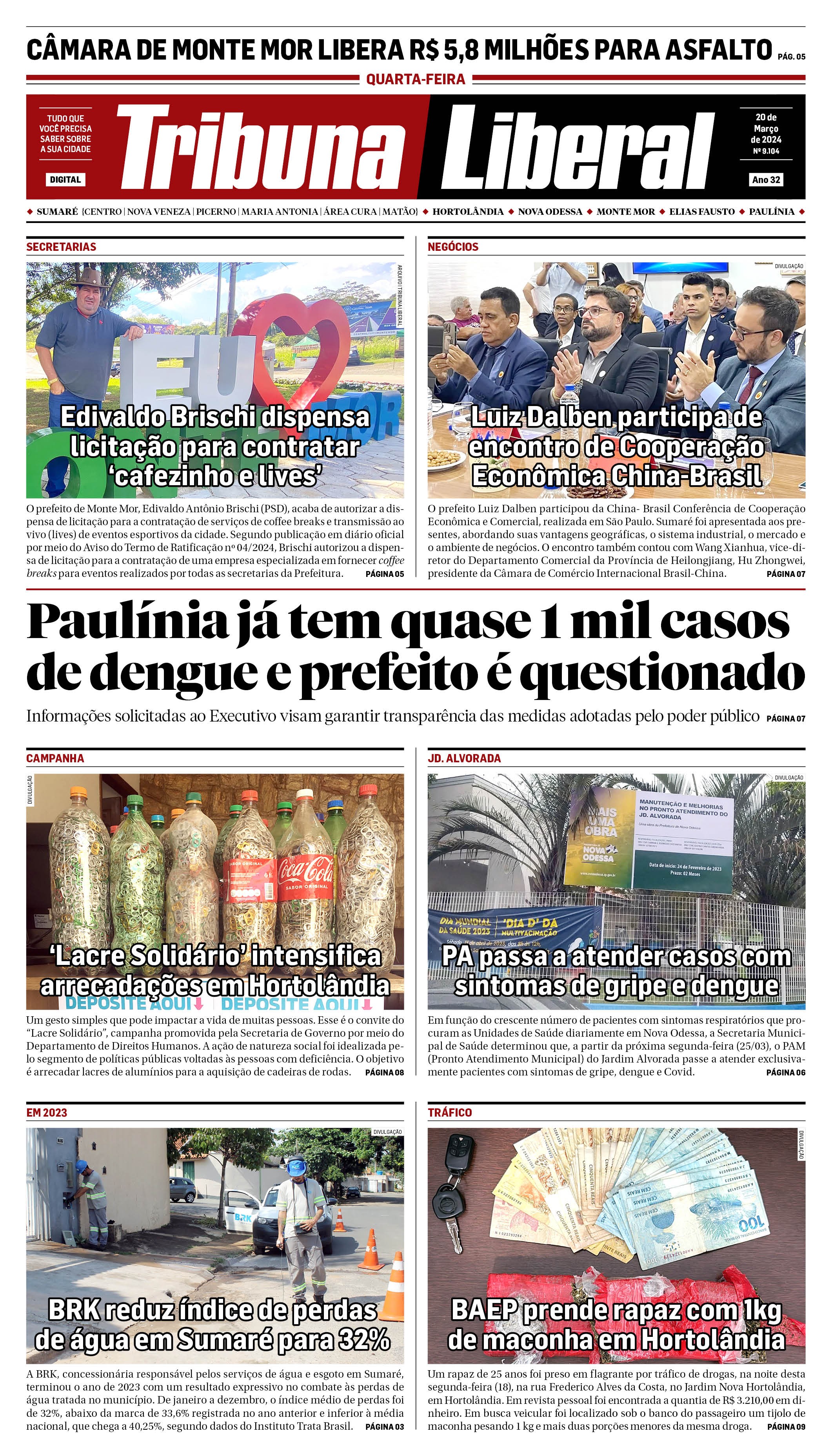 Edição de Quarta-Feira - 20-03-2024