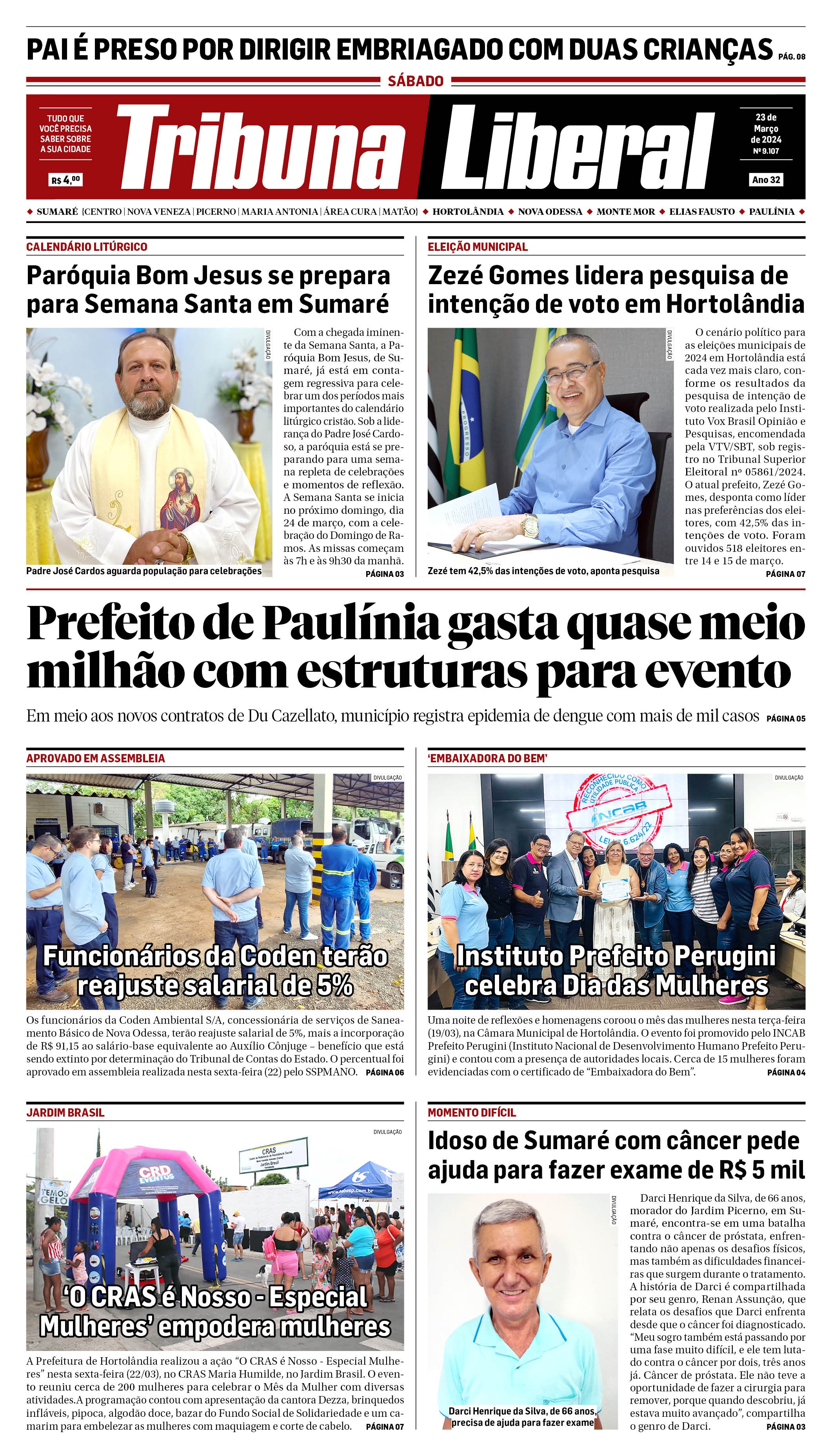 Edição de Sábado - 23-03-2024