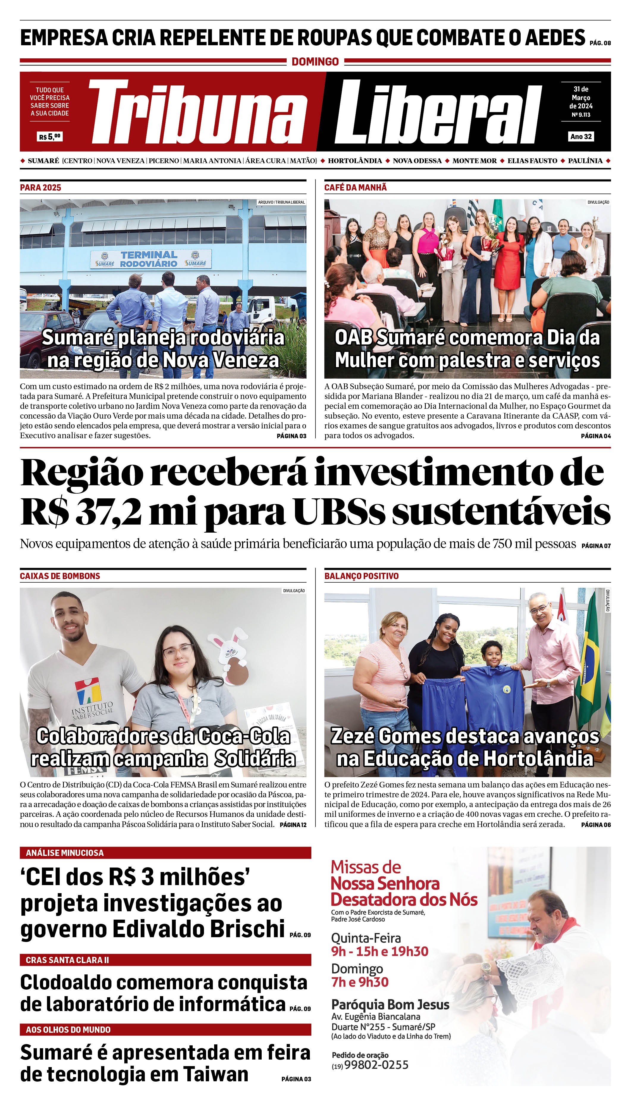 Edição de Domingo - 31-03-2024
