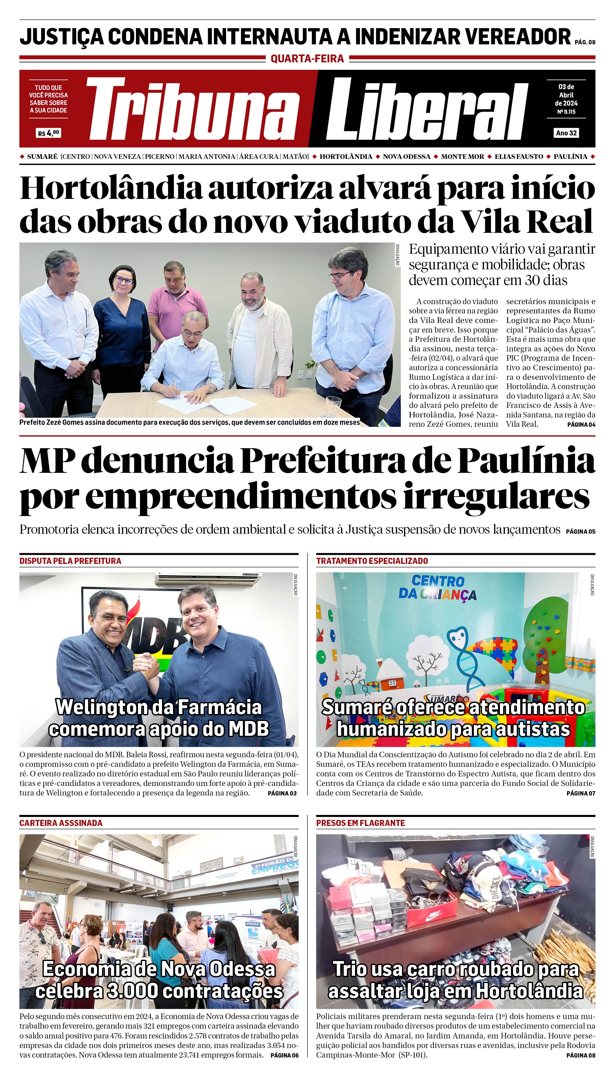 Edição de Quarta-Feira - 03-04-2024