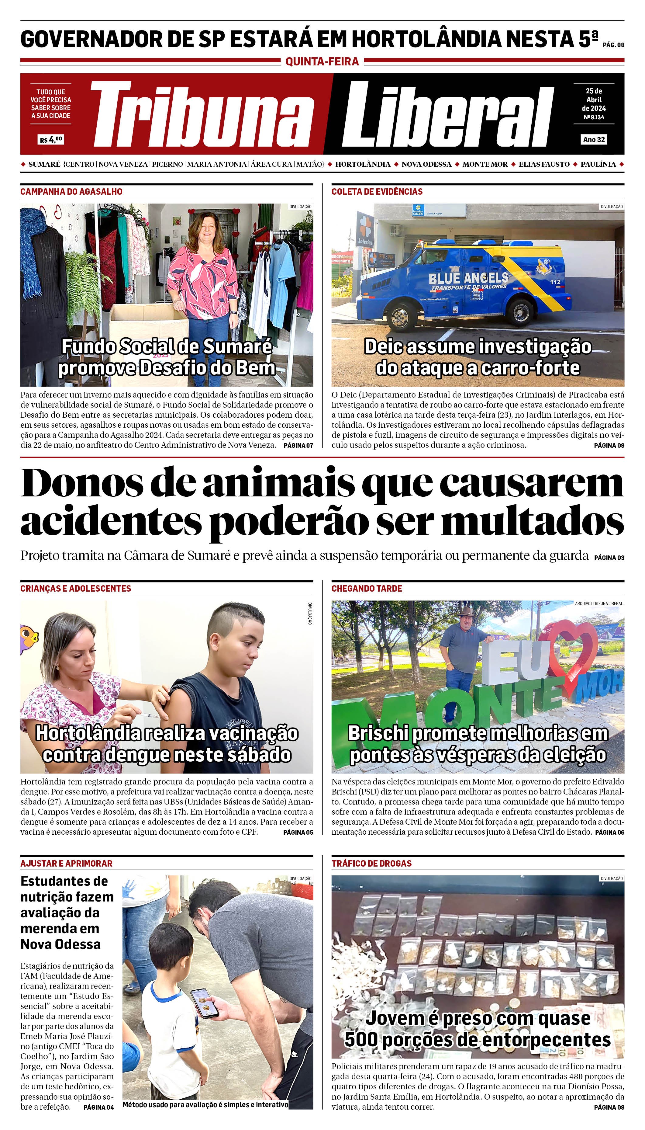 Edição de Quinta-Feira - 25-04-2024