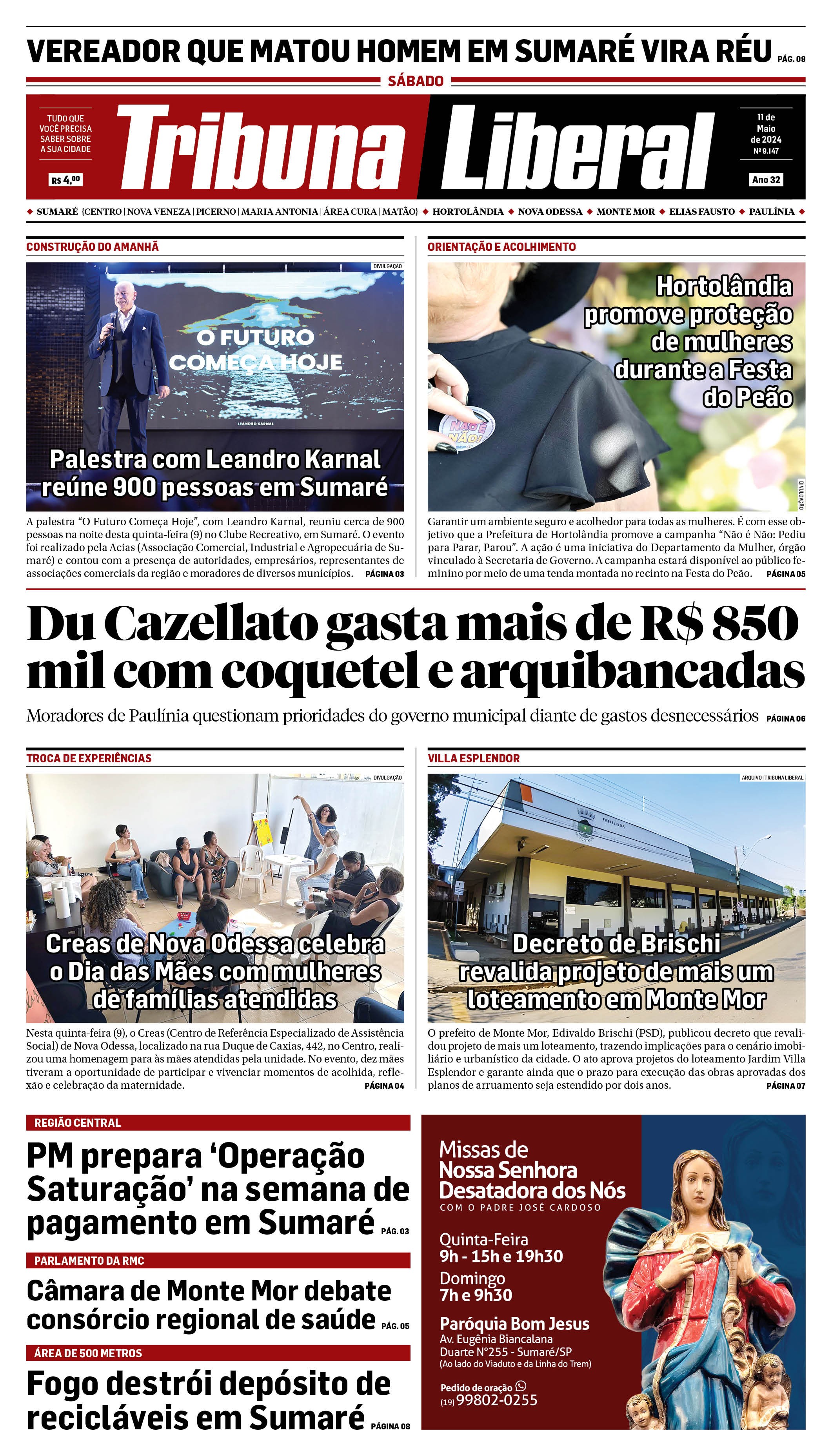 Edição de Sábado - 11-05-2024