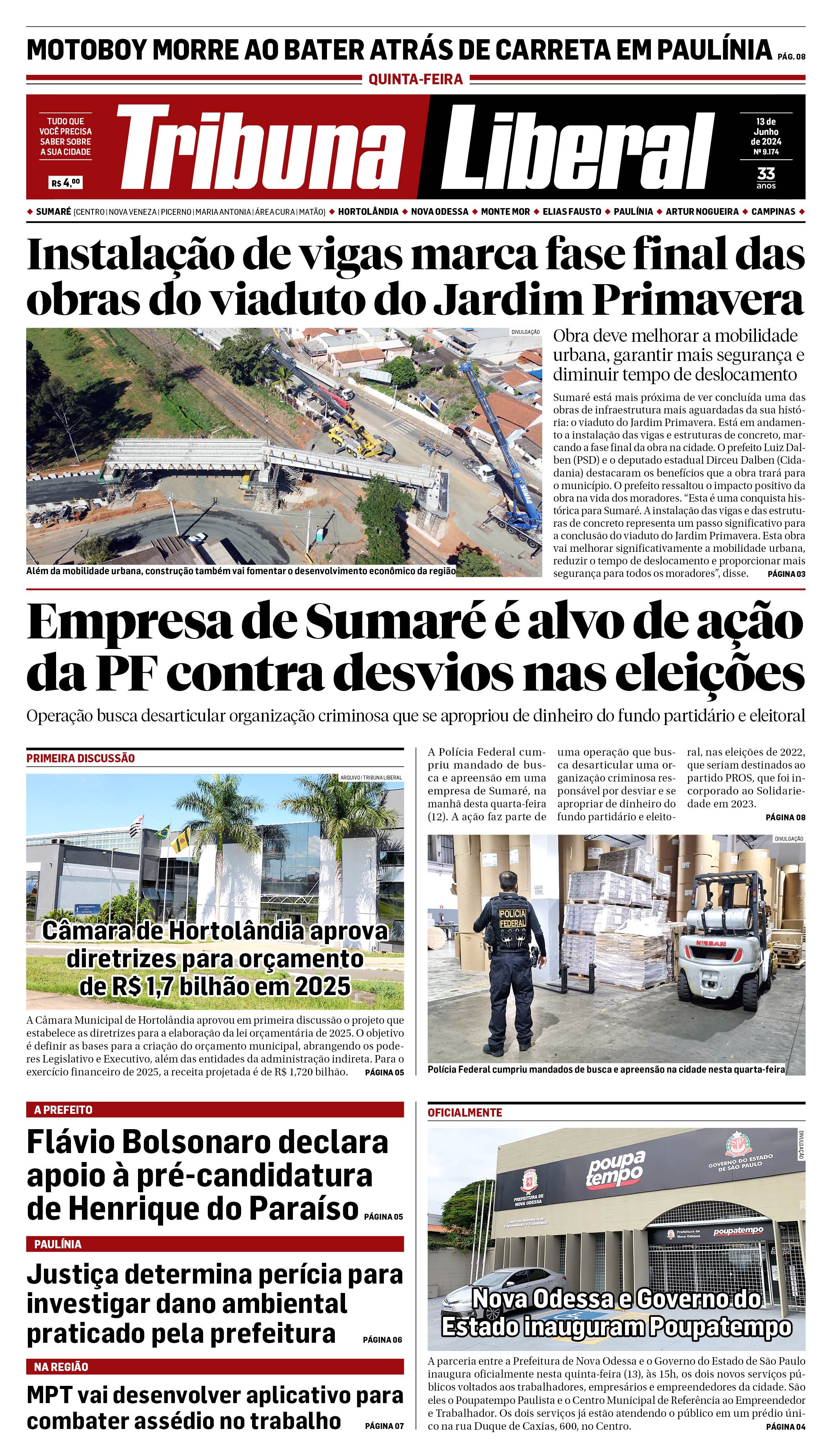 Edição de Quinta-Feira - 13-06-2024