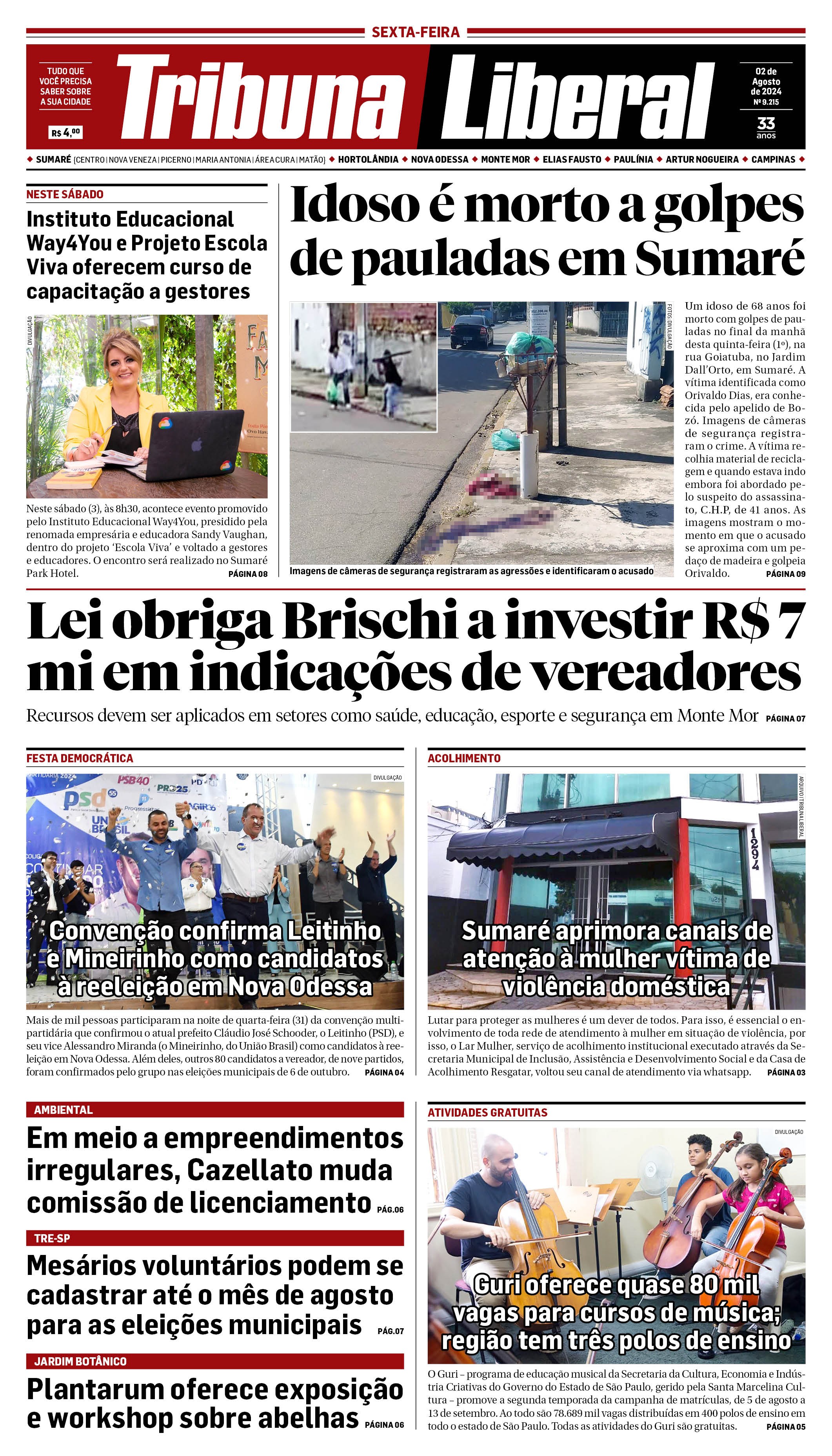 Edição de Sexta-Feira - 02-08-2024