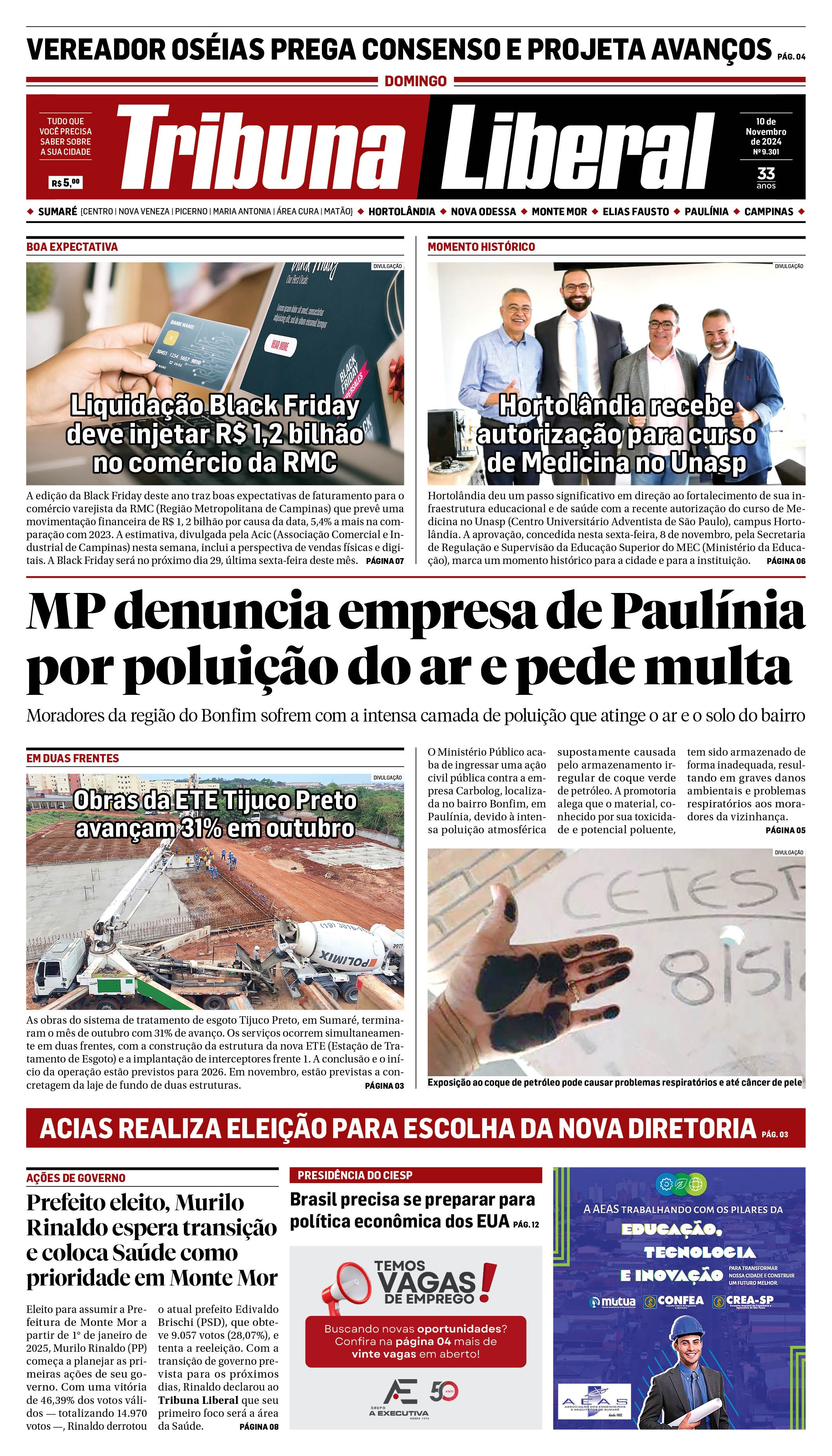 Edição de Domingo - 10-11-2024