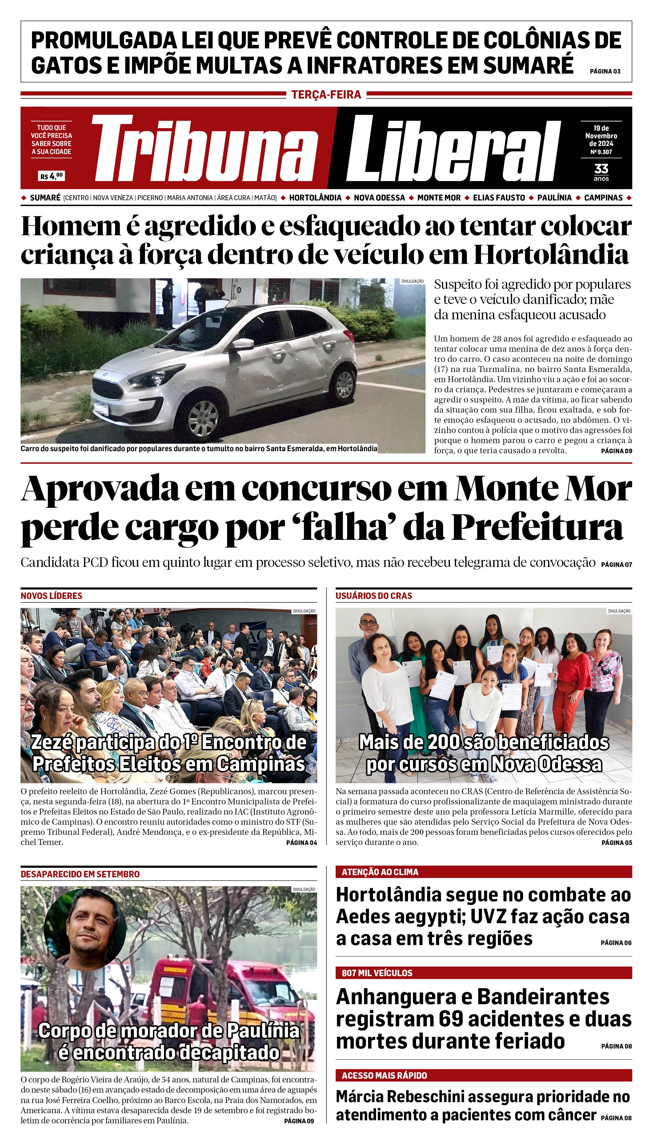 Edição de Terça-Feira - 19-11-2024