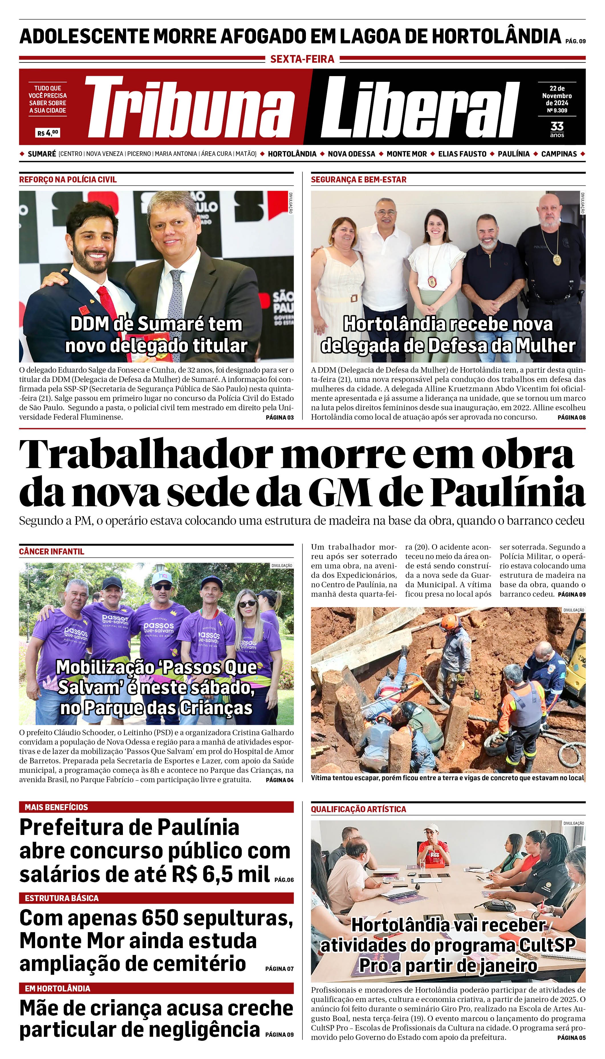 Edição de Sexta-Feira - 22-11-2024