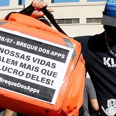 Entregadores da região fazem paralisação por 48h e querem melhores condições de trabalho