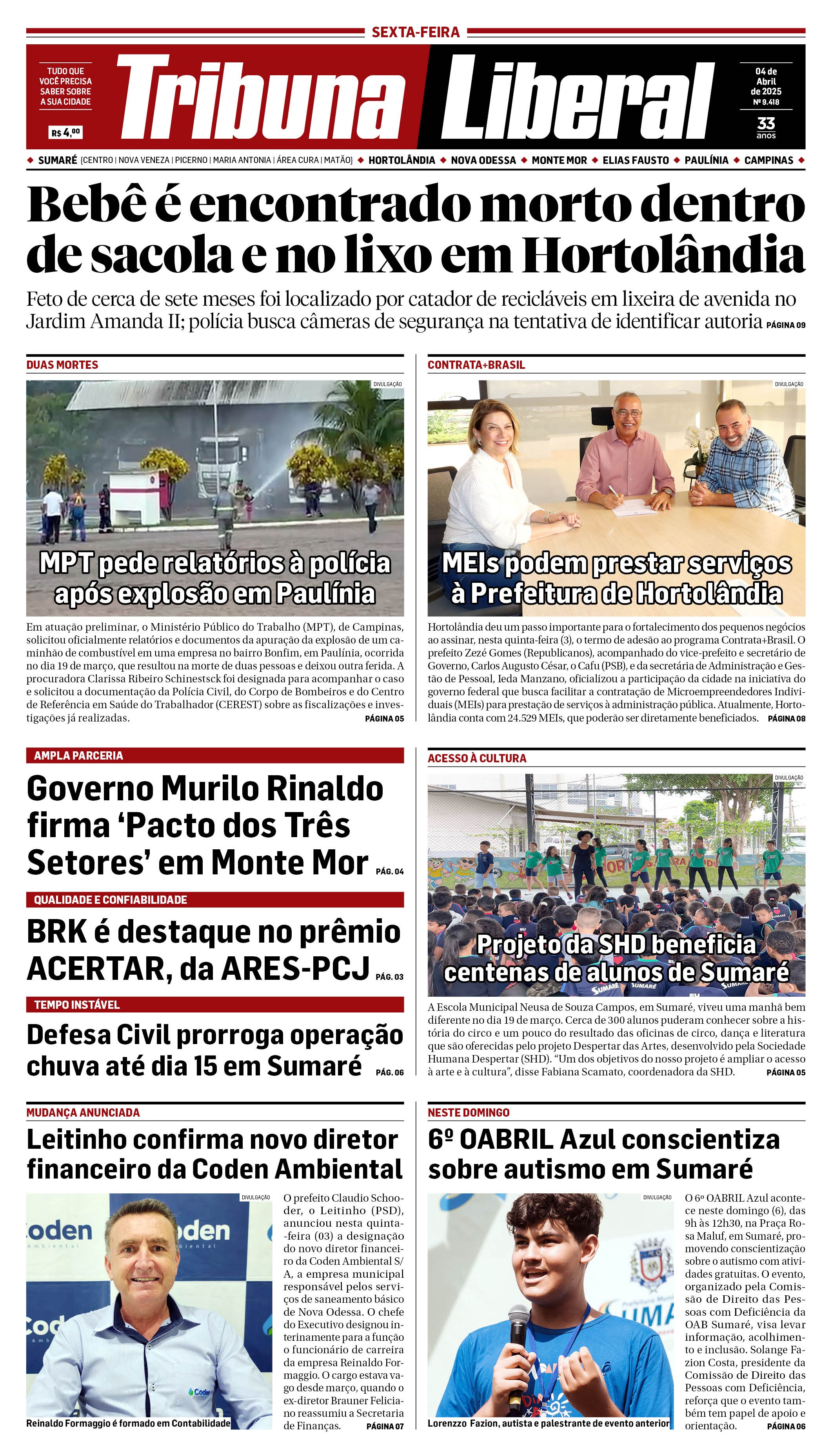 Edição de Sexta-Feira - 04-04-2025