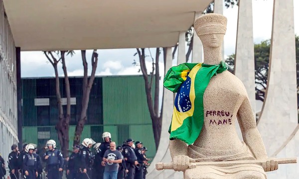 STF condena moradora de Paulínia que pichou estátua a 14 anos de prisão