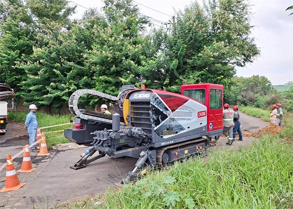Obra da Estação Elevatória de Esgoto no Jardim Davina tem 63% de progresso, em Sumaré