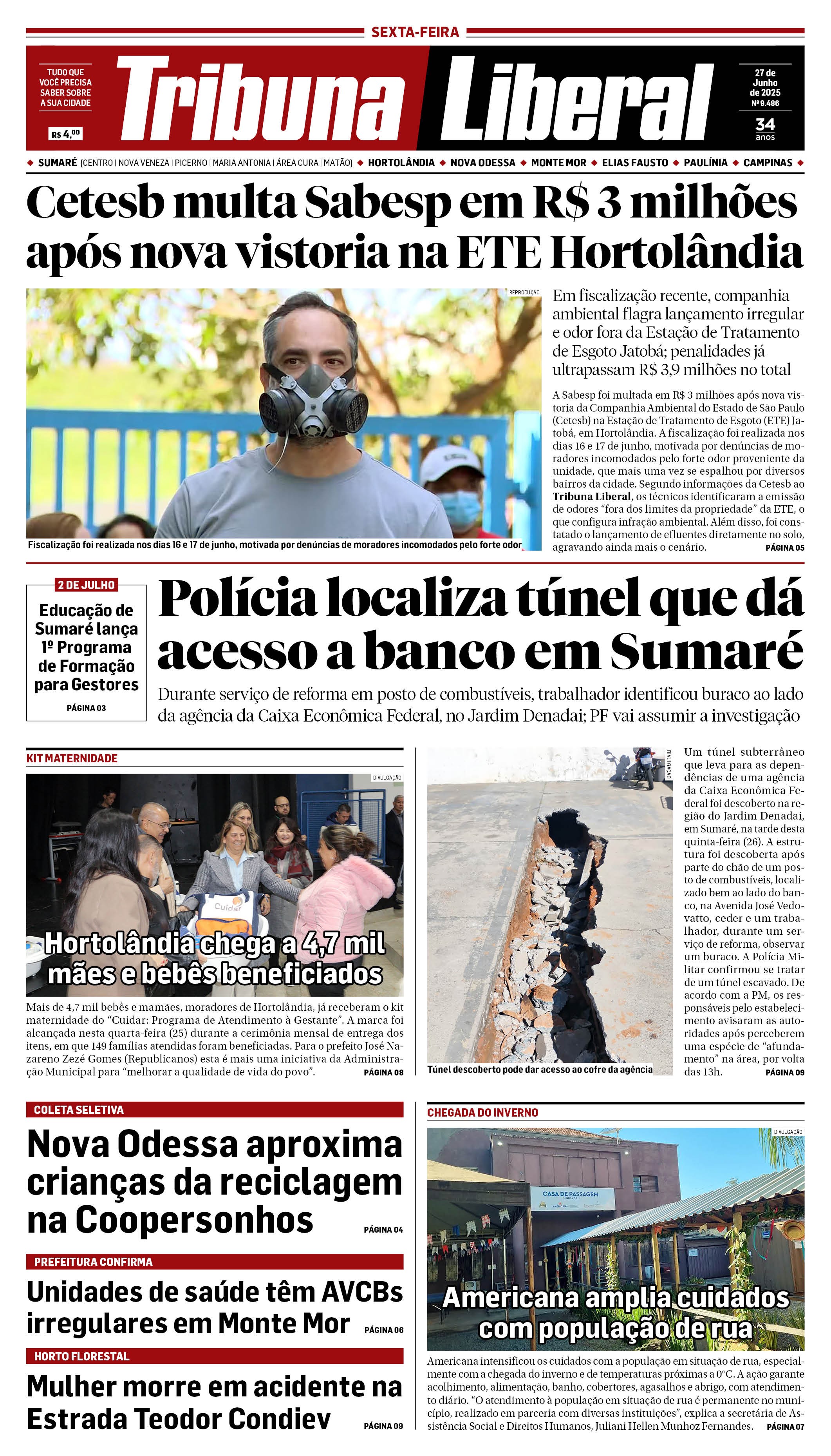 Edição de Sexta-Feira - 27-06-2025