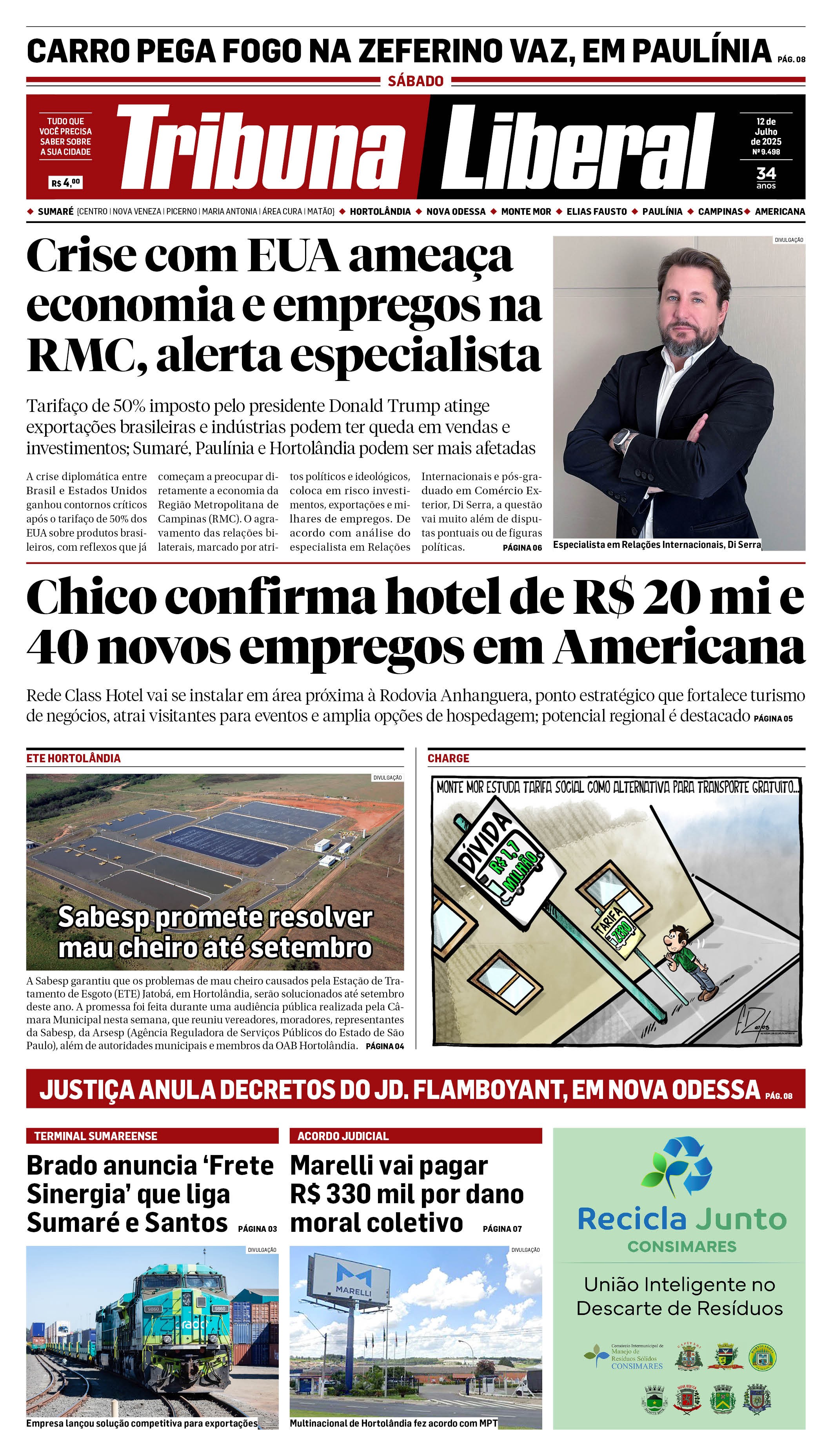 Edição de Sábado - 12-07-2025