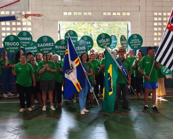 Sumaré reinaugura quadra poliesportiva do Centro de Convivência da Terceira Idade