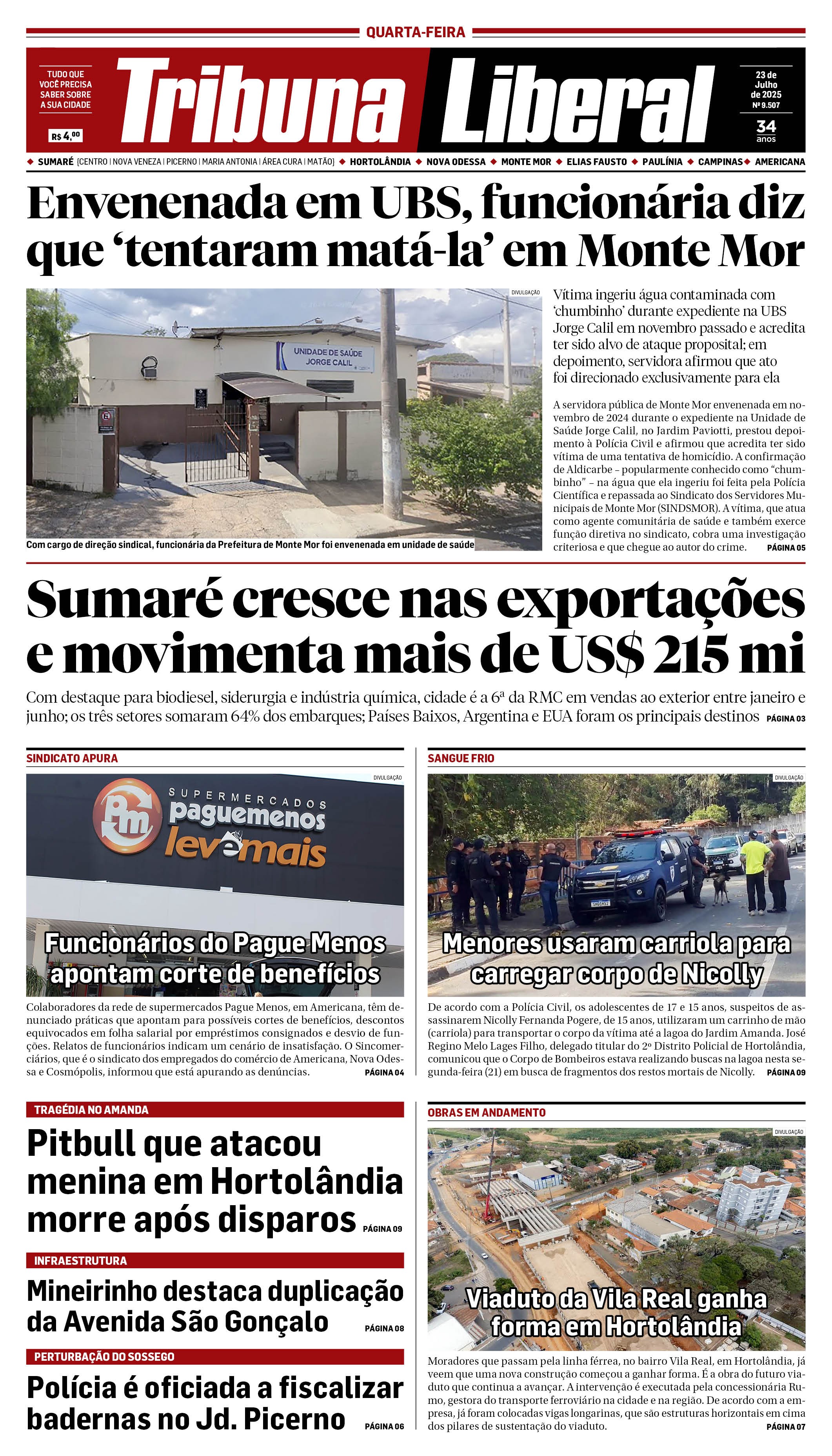 Edição de Quarta-Feira - 23-07-2025