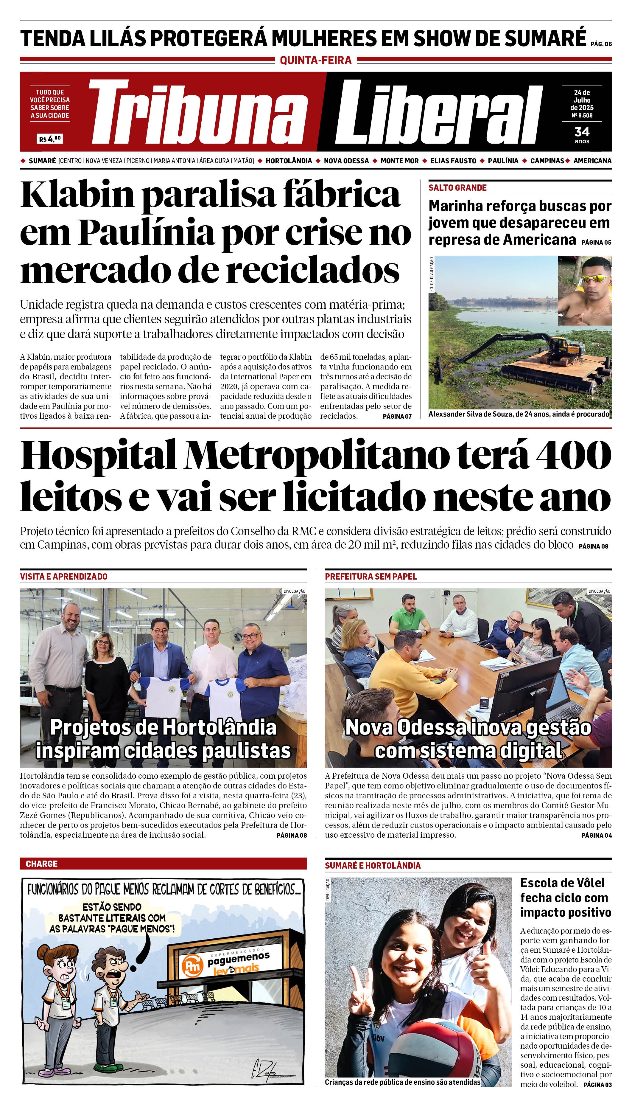 Edição de Quinta-Feira - 24-07-2025