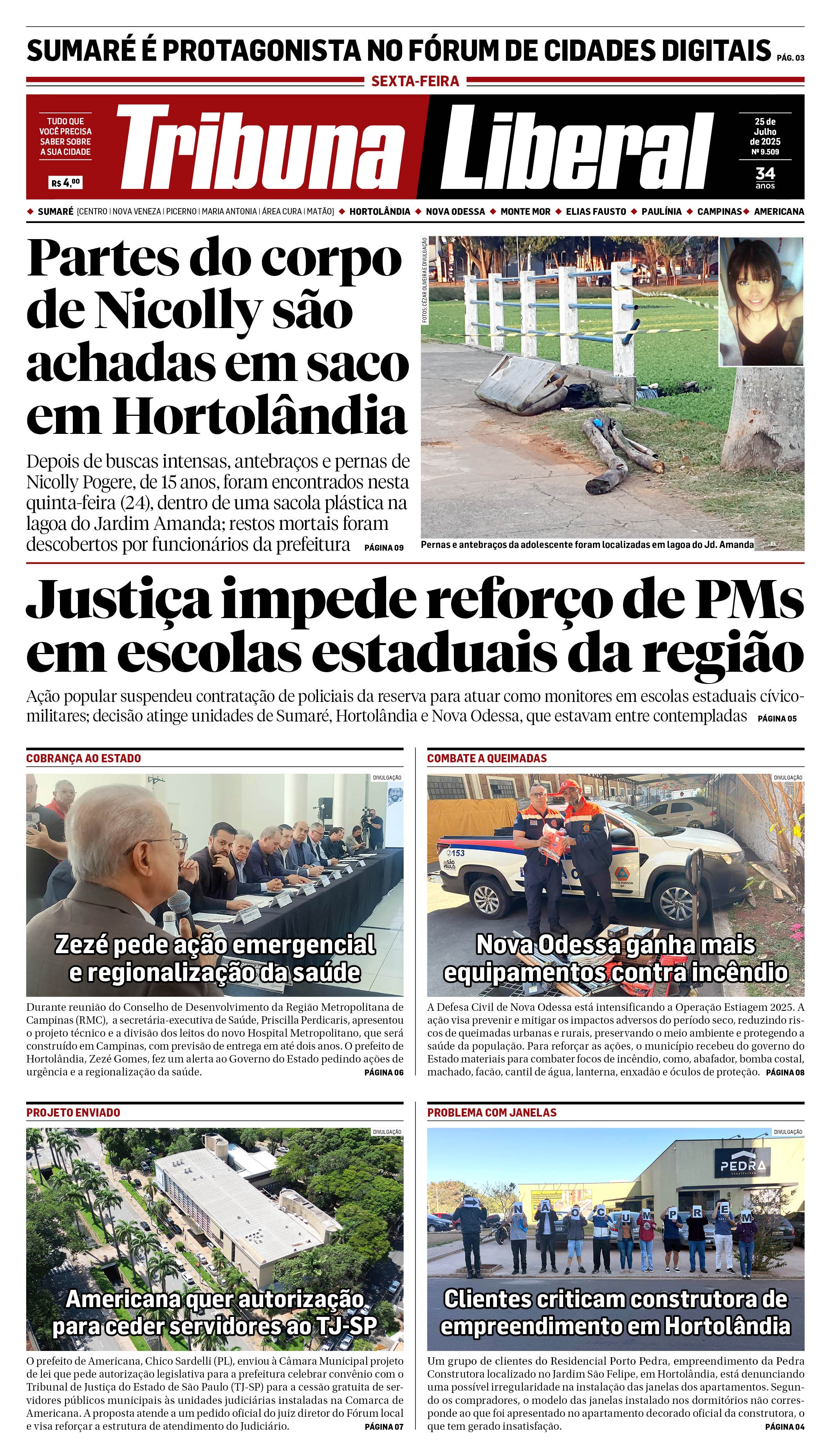 Edição de Sexta-Feira - 25-07-2025