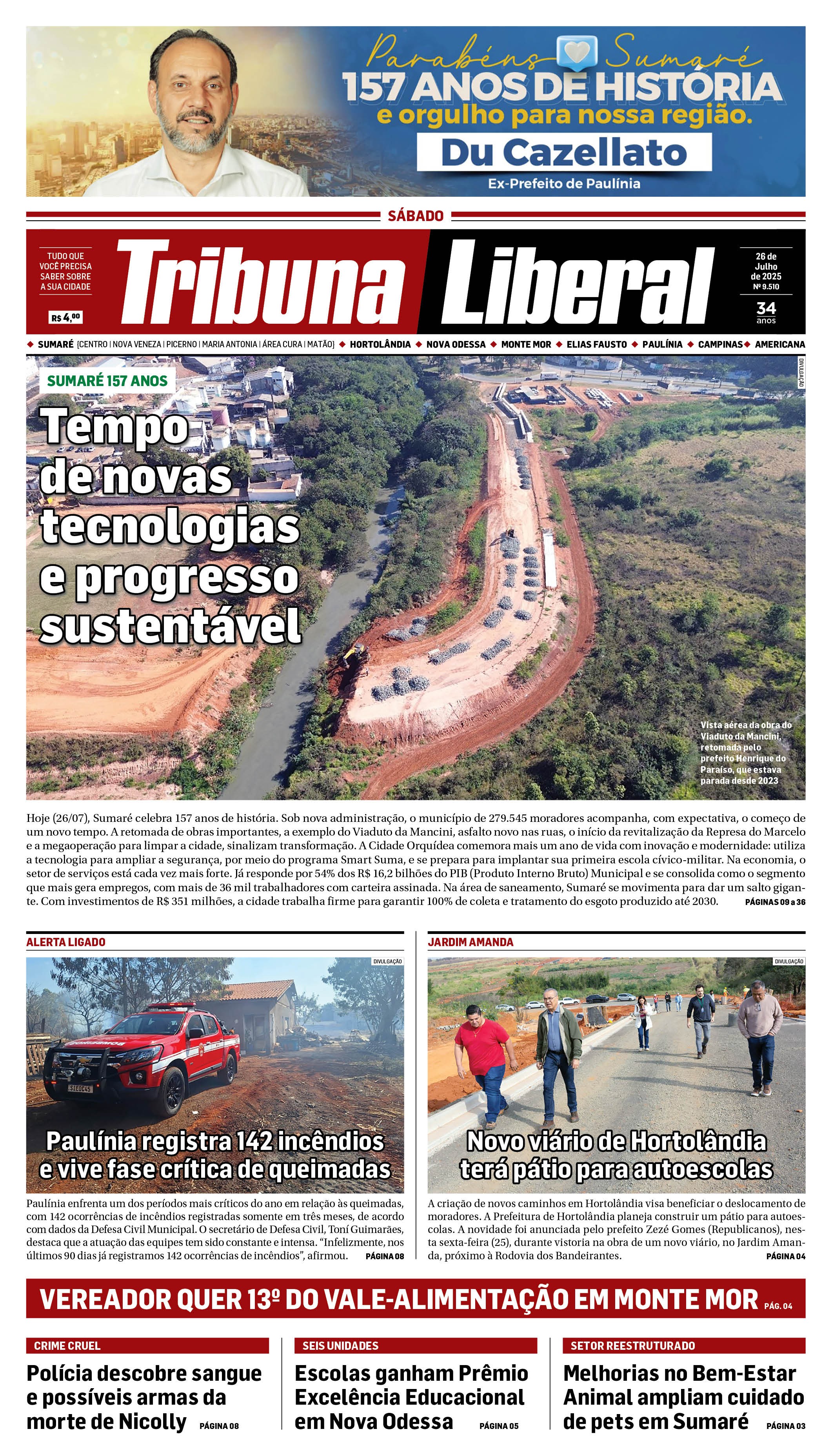 Edição de Sábado - 26-07-2025