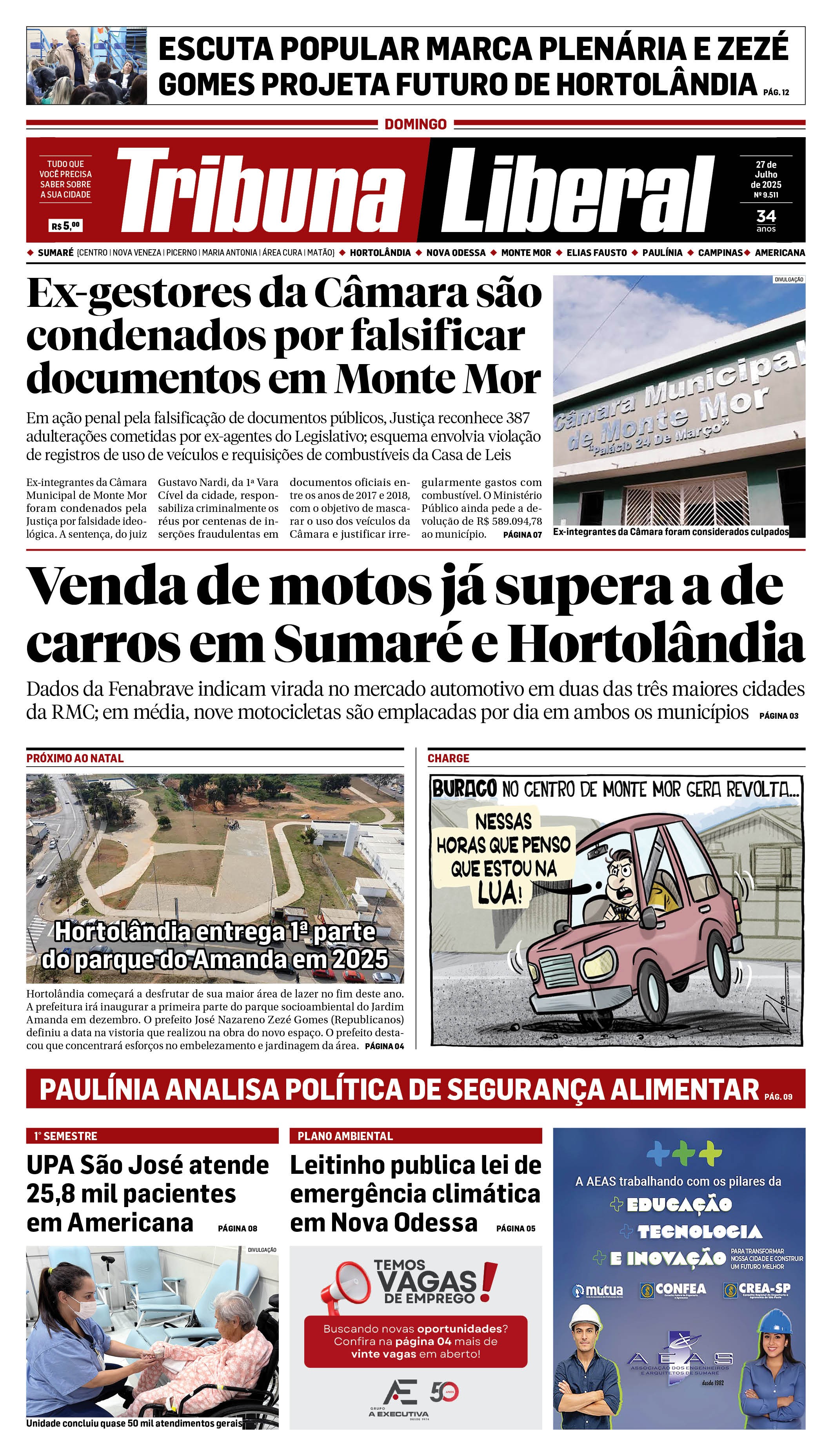 Edição de Domingo - 27-07-2025