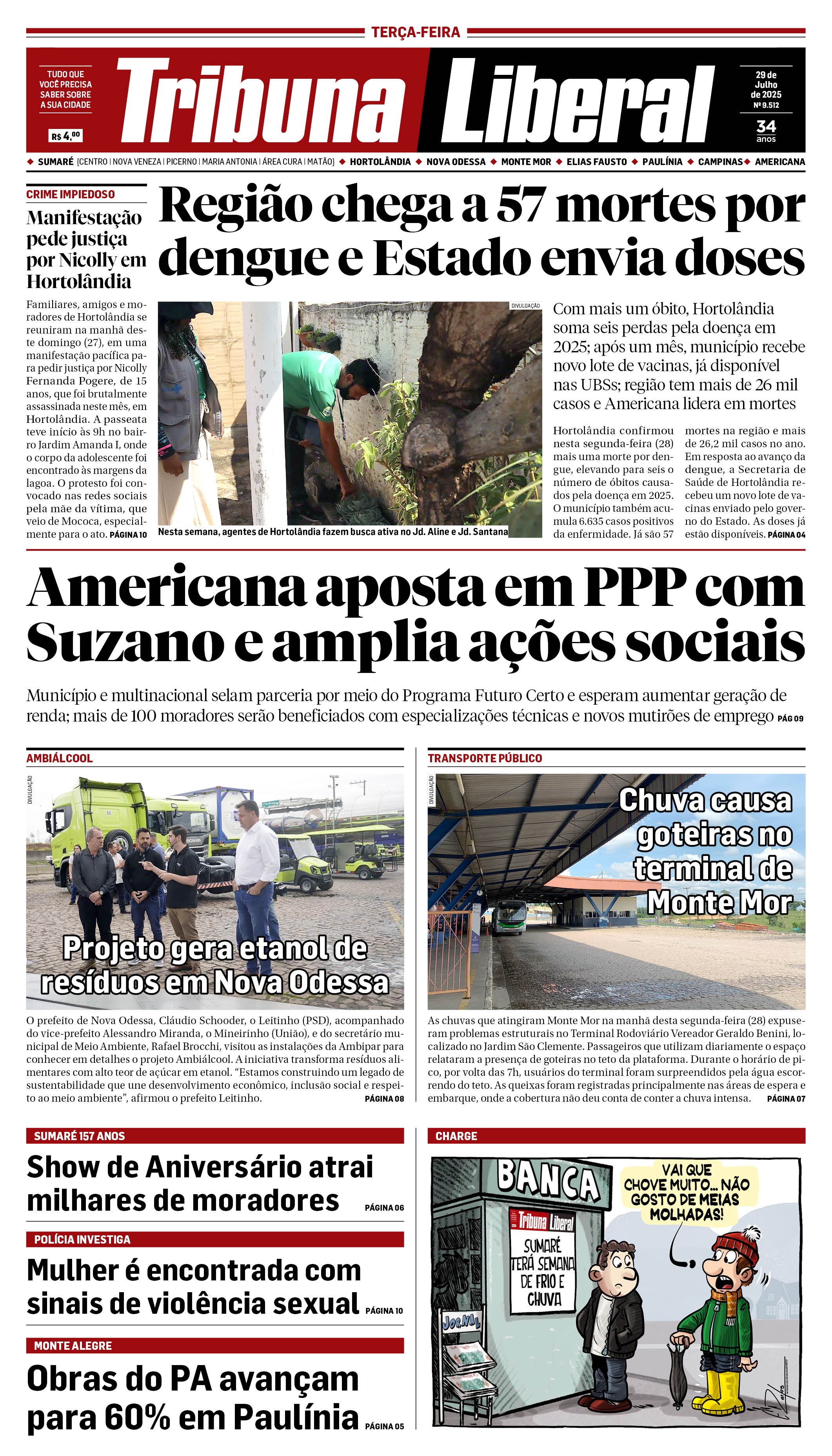 Edição de Terça-Feira - 29-07-2025