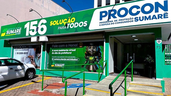 Sumaré inaugura nova sede do Procon e da Central 156 nesta 6ª feira