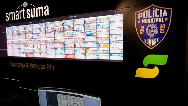 Sumaré intensifica segurança com tecnologia do projeto Smart Suma