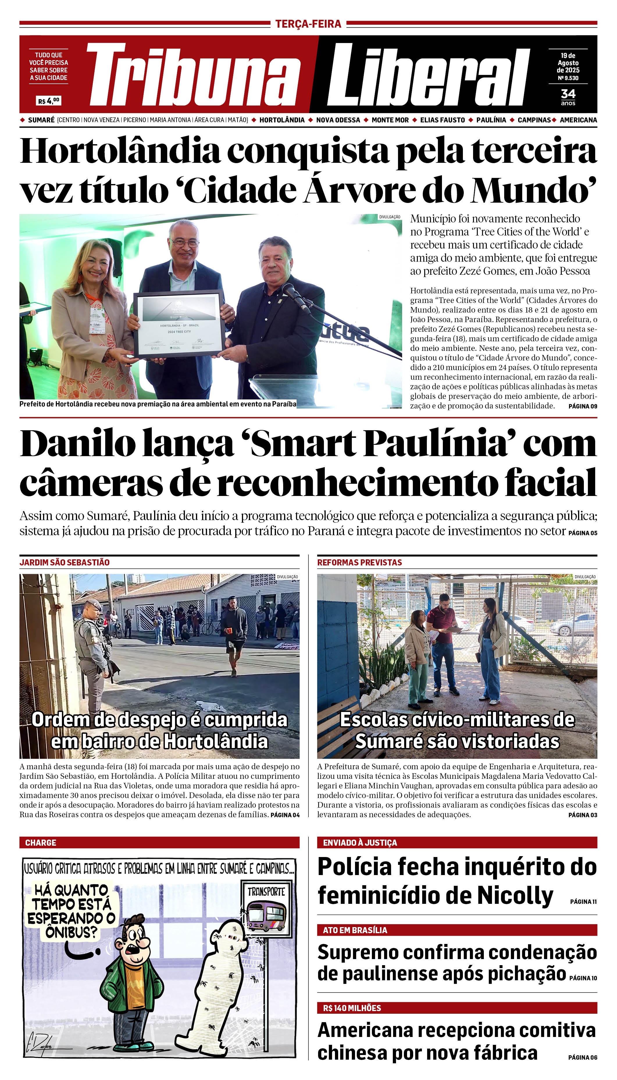 Edição de Terça-Feira - 19-08-2025