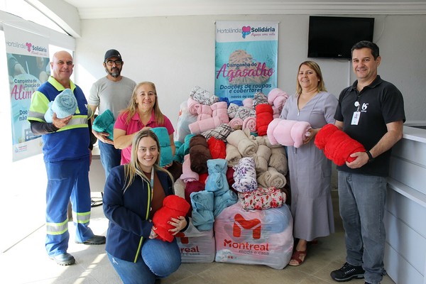 Fundo Social de Hortolândia recebe doação de mais de 400 cobertores