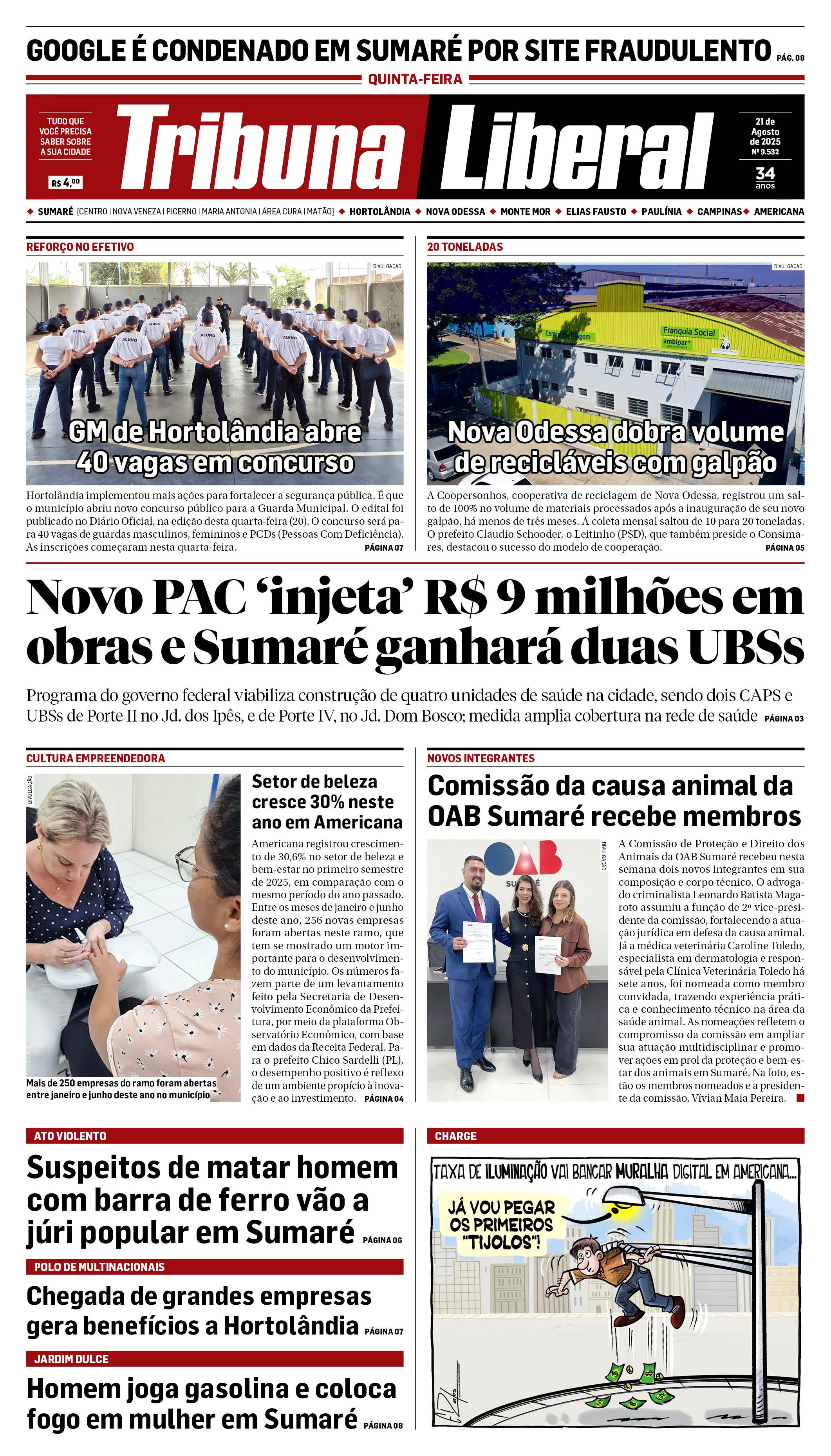 Edição de Quinta-Feira - 21-08-2025